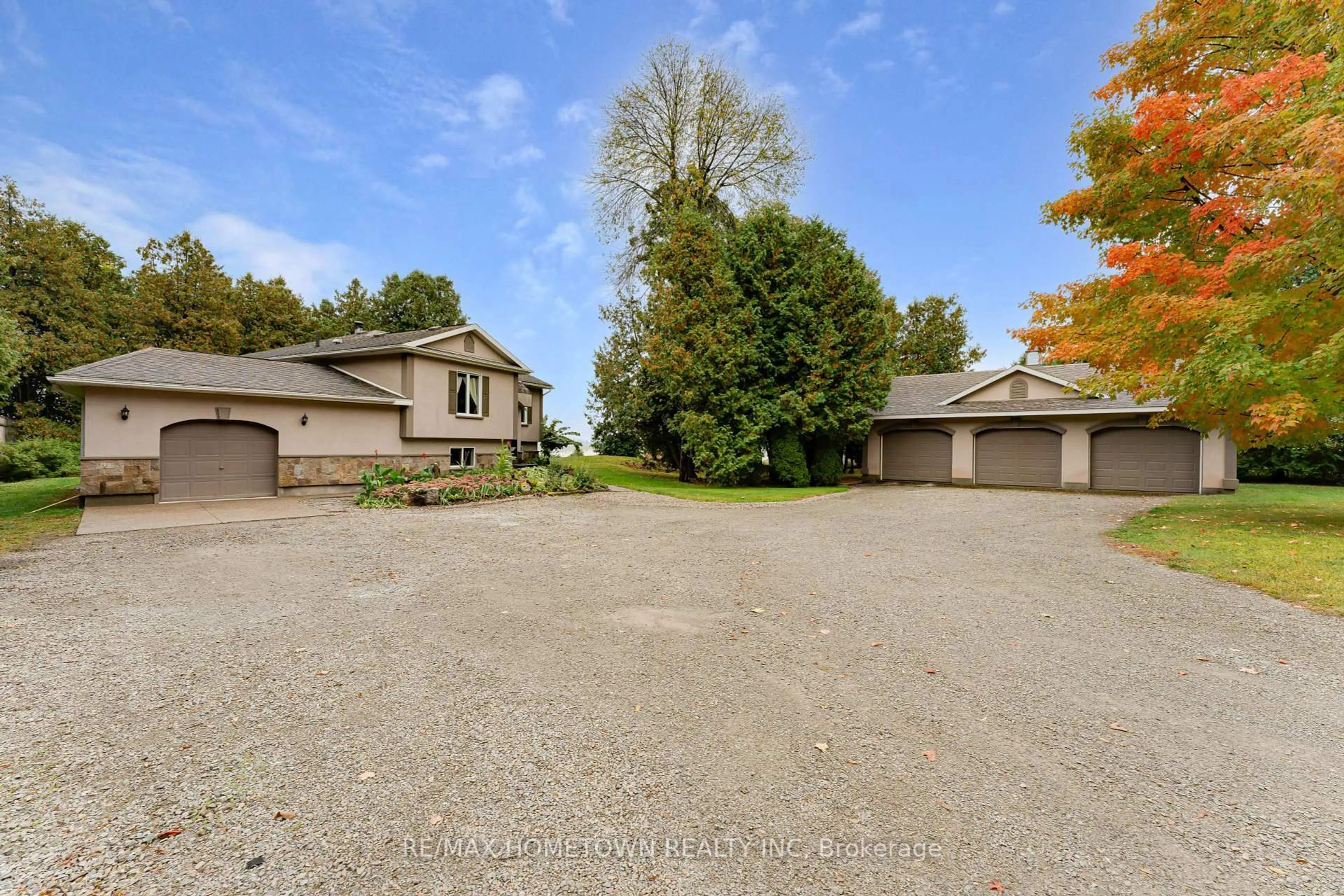A pic from outside/outdoor area/front of a property/back of a property/a pic from drone, unknown for 111 Lake Eloida Rd, Athens Ontario K0E 1B0