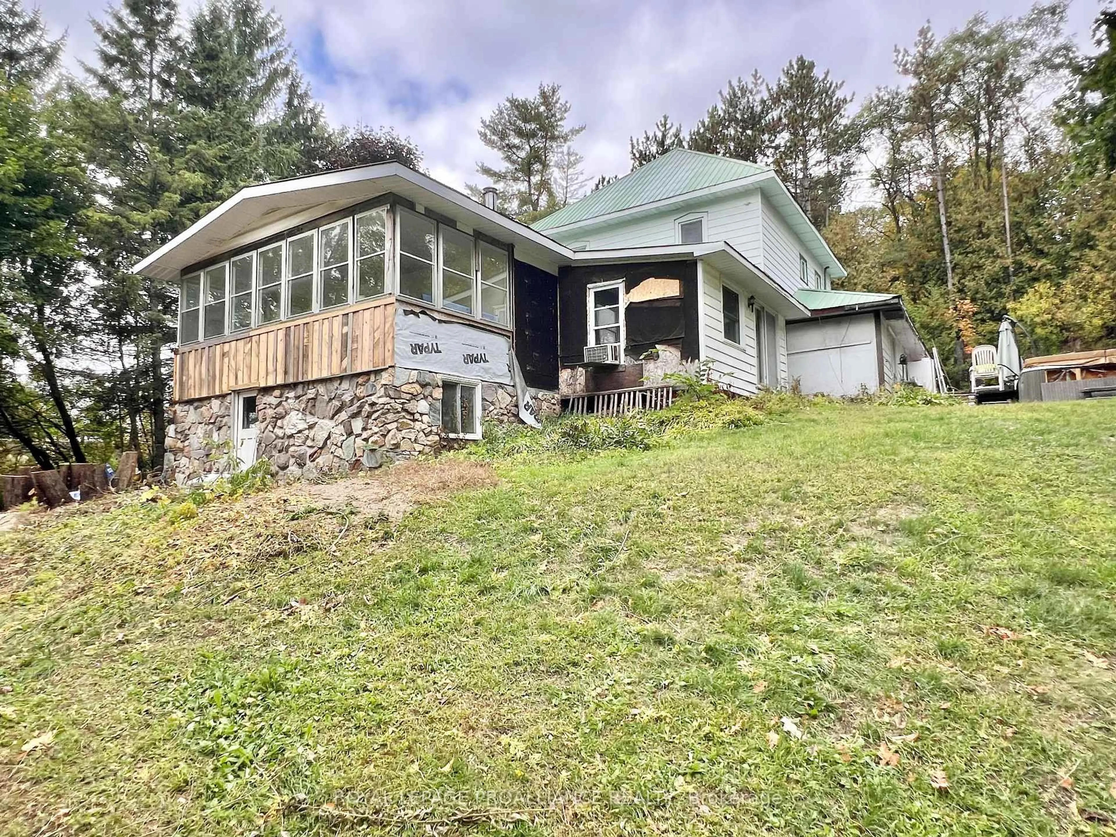 A pic from outside/outdoor area/front of a property/back of a property/a pic from drone, unknown for 16124 Highway 62, Madoc Ontario K0K 2K0