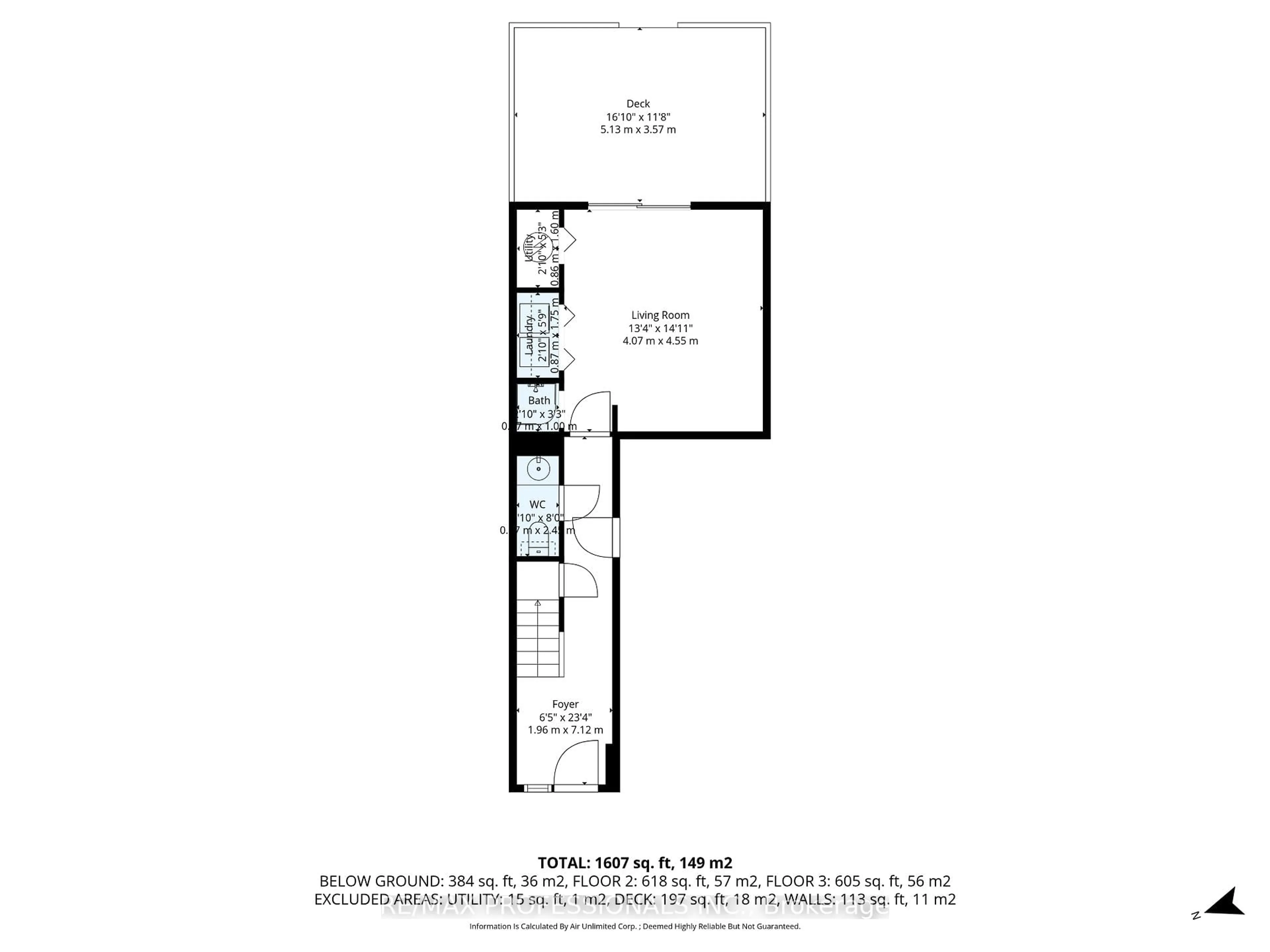 Floor plan for 384 Limeridge Rd #17, Hamilton Ontario L9A 2S7