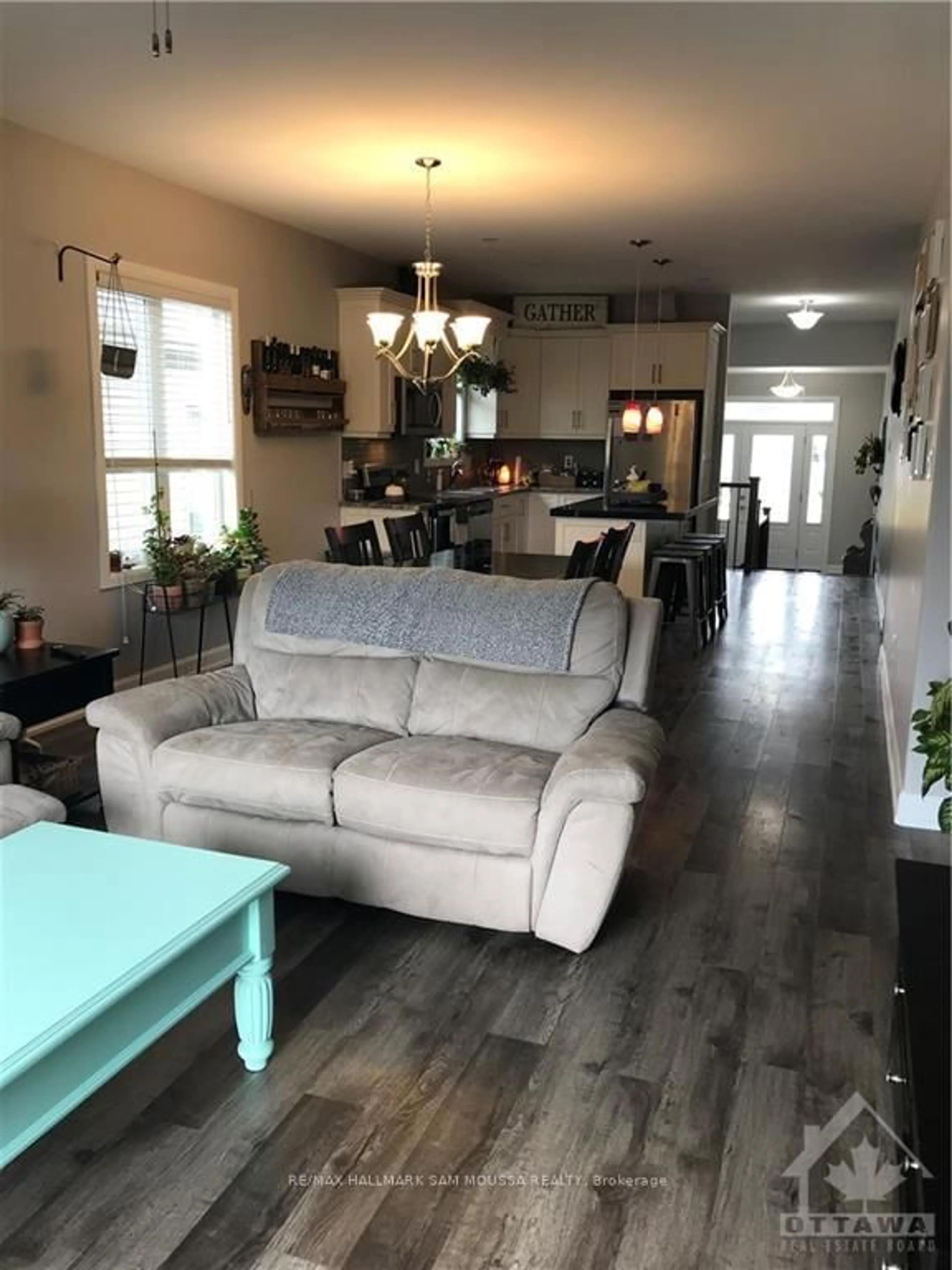 Living room with furniture, unknown for 29 Senators Gate Dr, Perth Ontario K7H 0B5