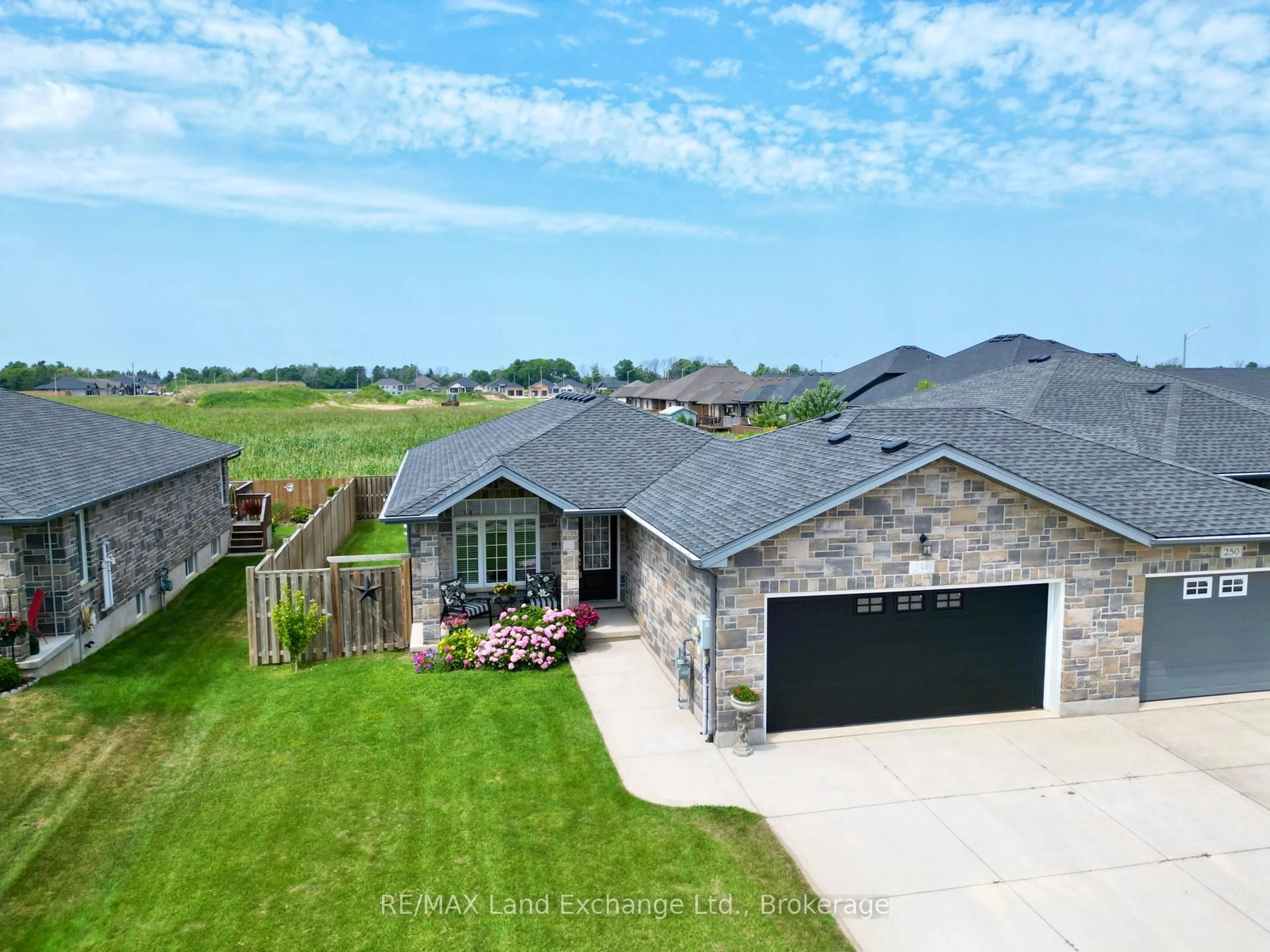 A pic from outside/outdoor area/front of a property/back of a property/a pic from drone, unknown for 246 Stickel St, Saugeen Shores Ontario N0H 2C1