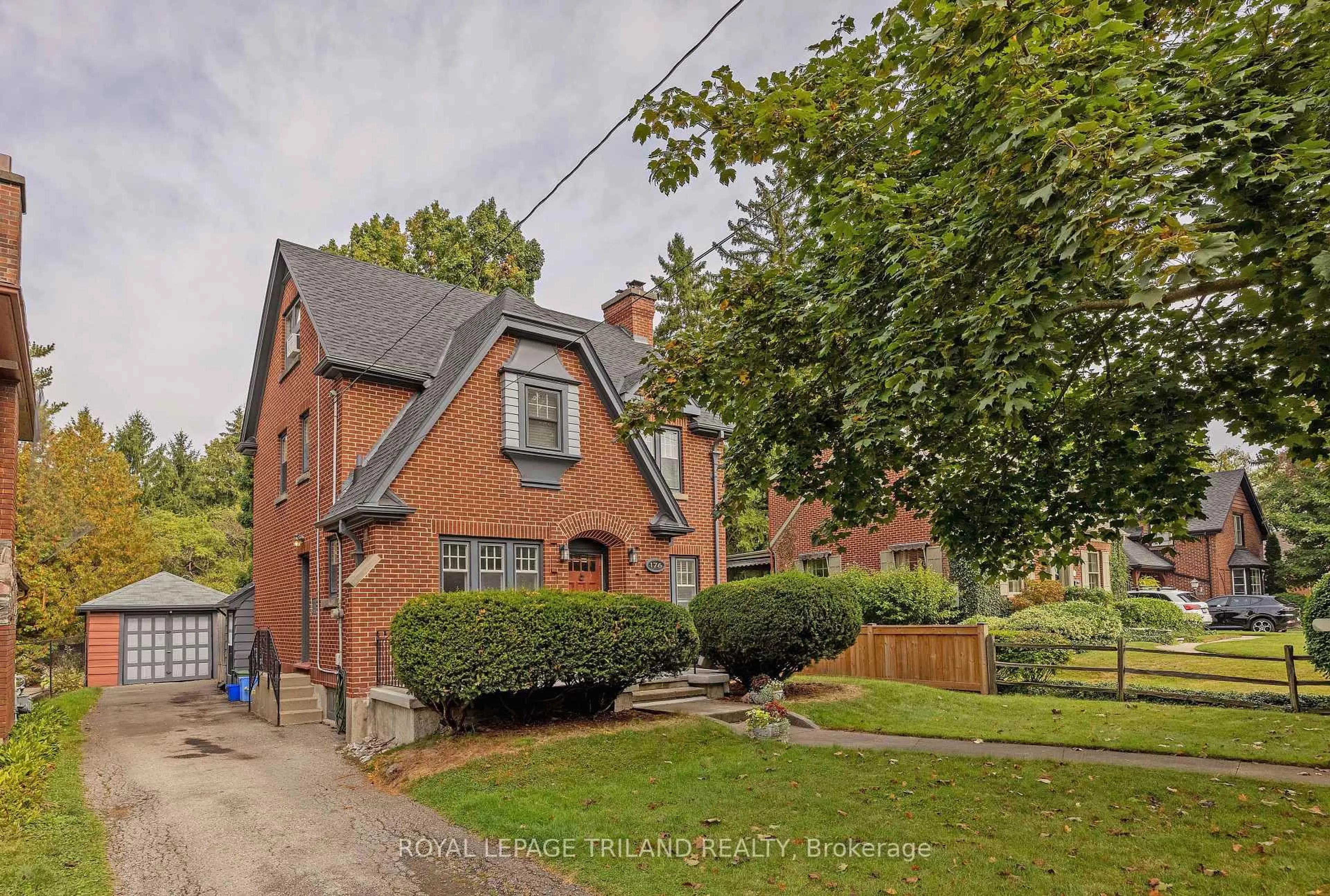 Home with brick exterior material, street for 176 Devonshire Ave, London South Ontario N6C 2J1
