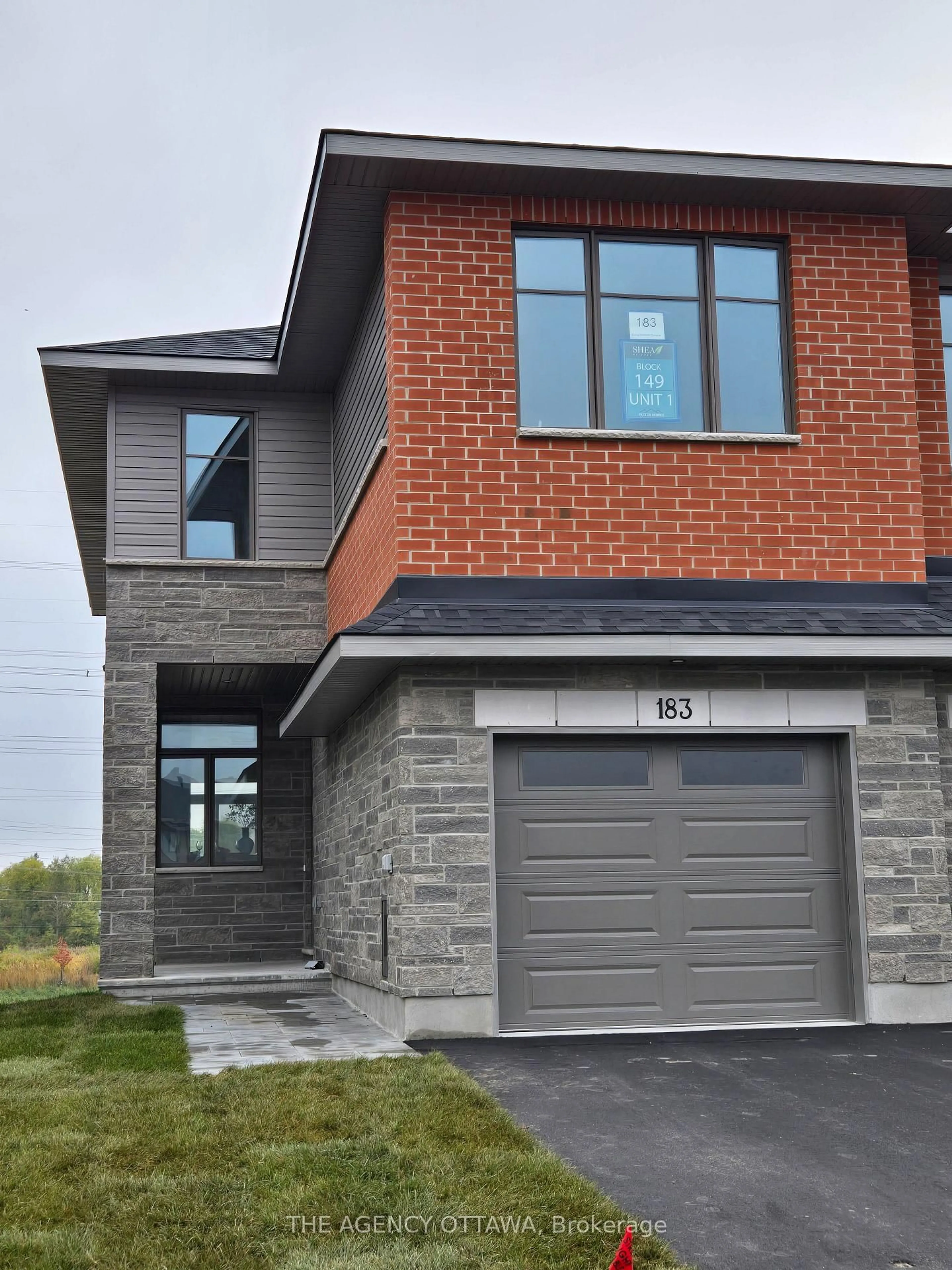 Home with brick exterior material, street for 183 CRAIG DUNCAN Terr, Ottawa Ontario K2S 3C6