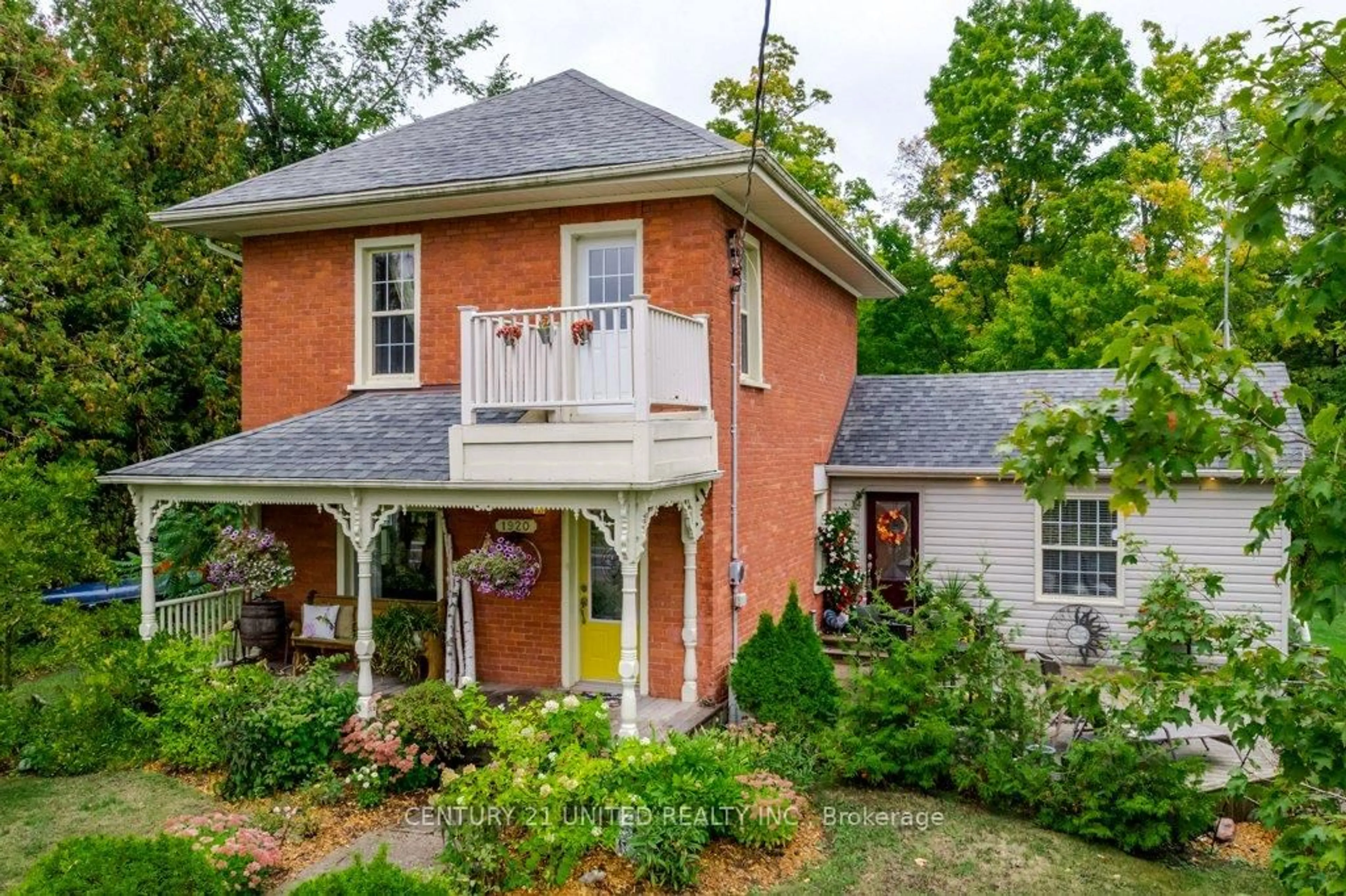 Home with brick exterior material, street for 1920 County Rd 6, Douro-Dummer Ontario K0L 2H0