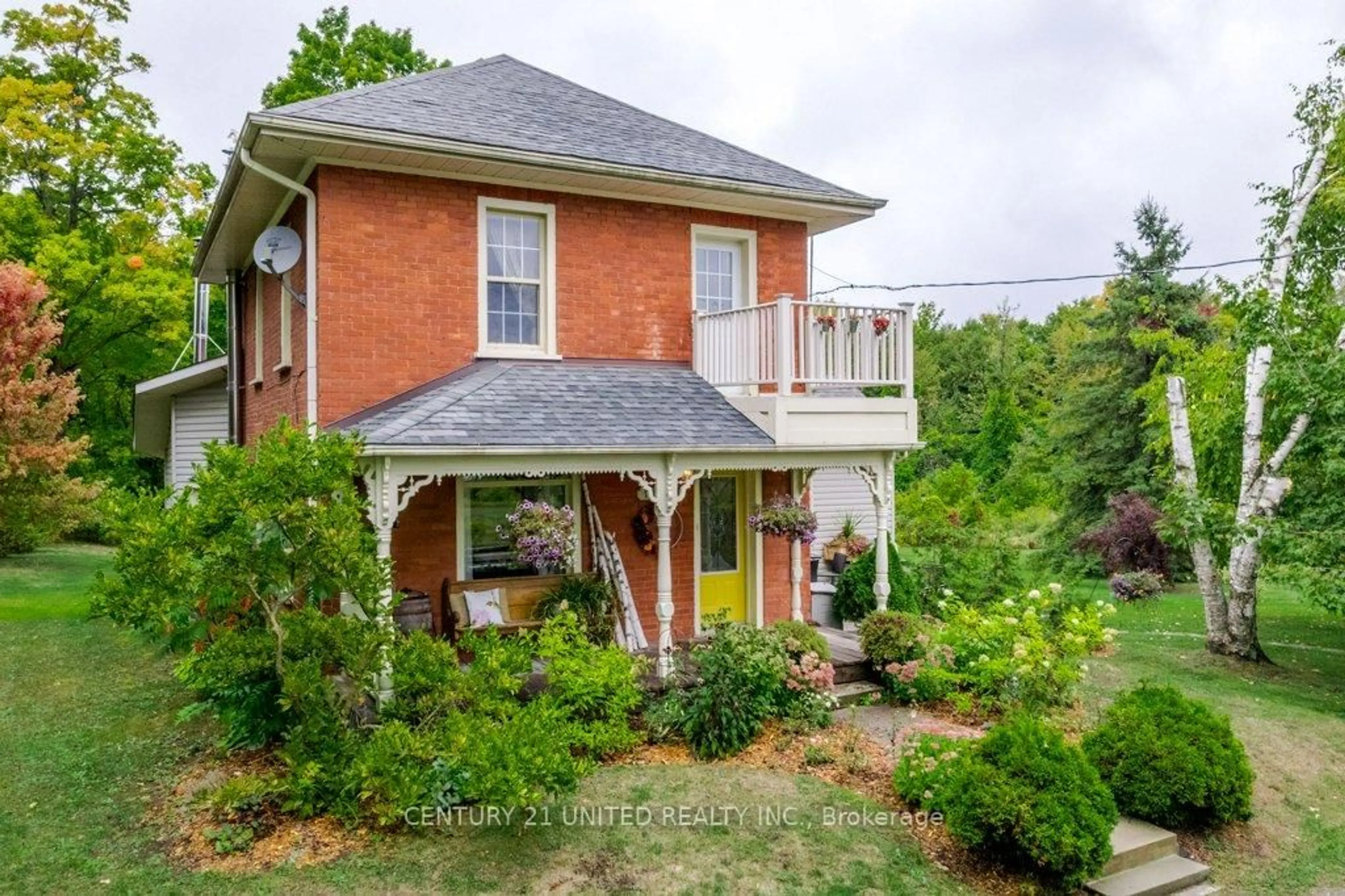 Home with brick exterior material, street for 1920 County Rd 6, Douro-Dummer Ontario K0L 2H0