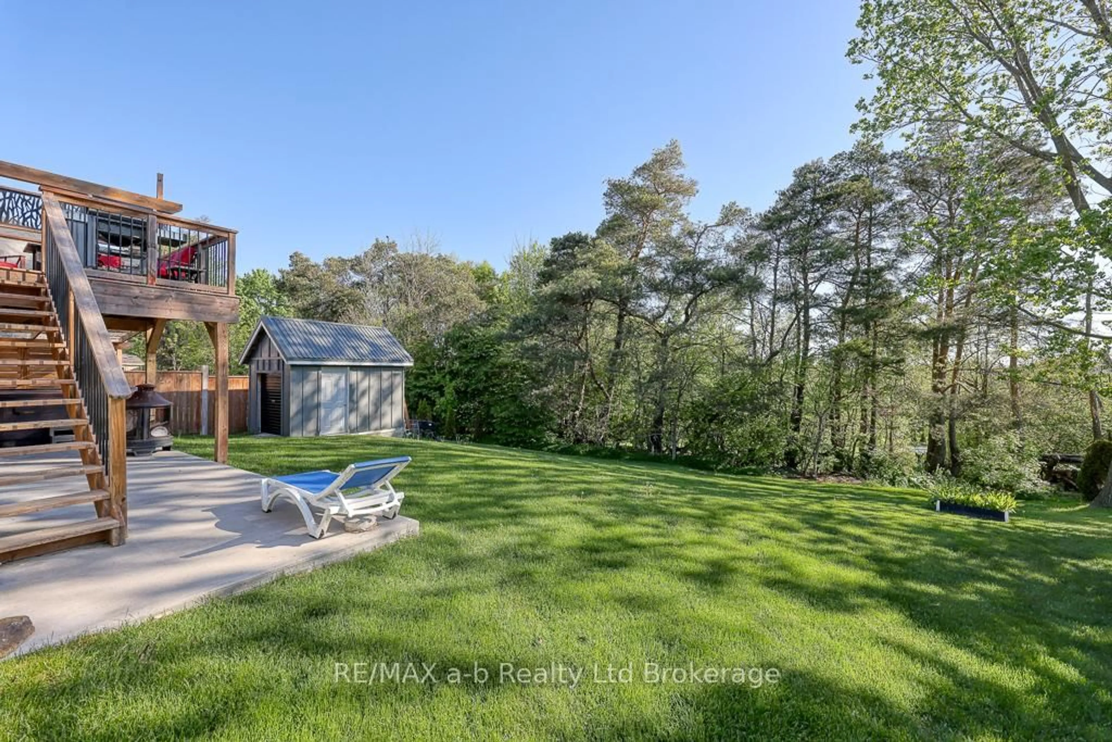 A pic from outside/outdoor area/front of a property/back of a property/a pic from drone, water/lake/river/ocean view for 60 James St, Zorra Ontario N0J 1J0