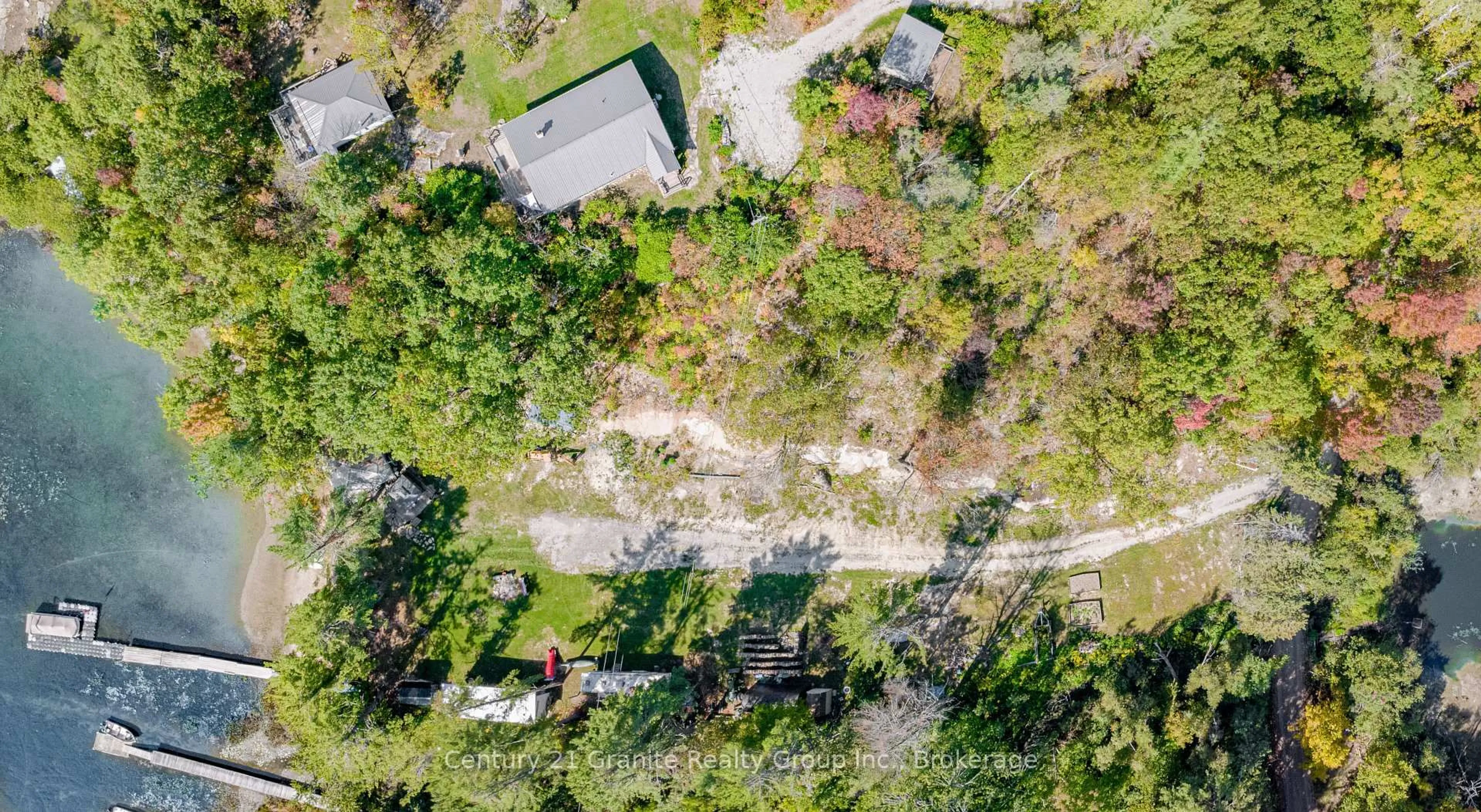 A pic from outside/outdoor area/front of a property/back of a property/a pic from drone, unknown for 1230 FORSTERS Rd, Minden Hills Ontario K0M 2K0