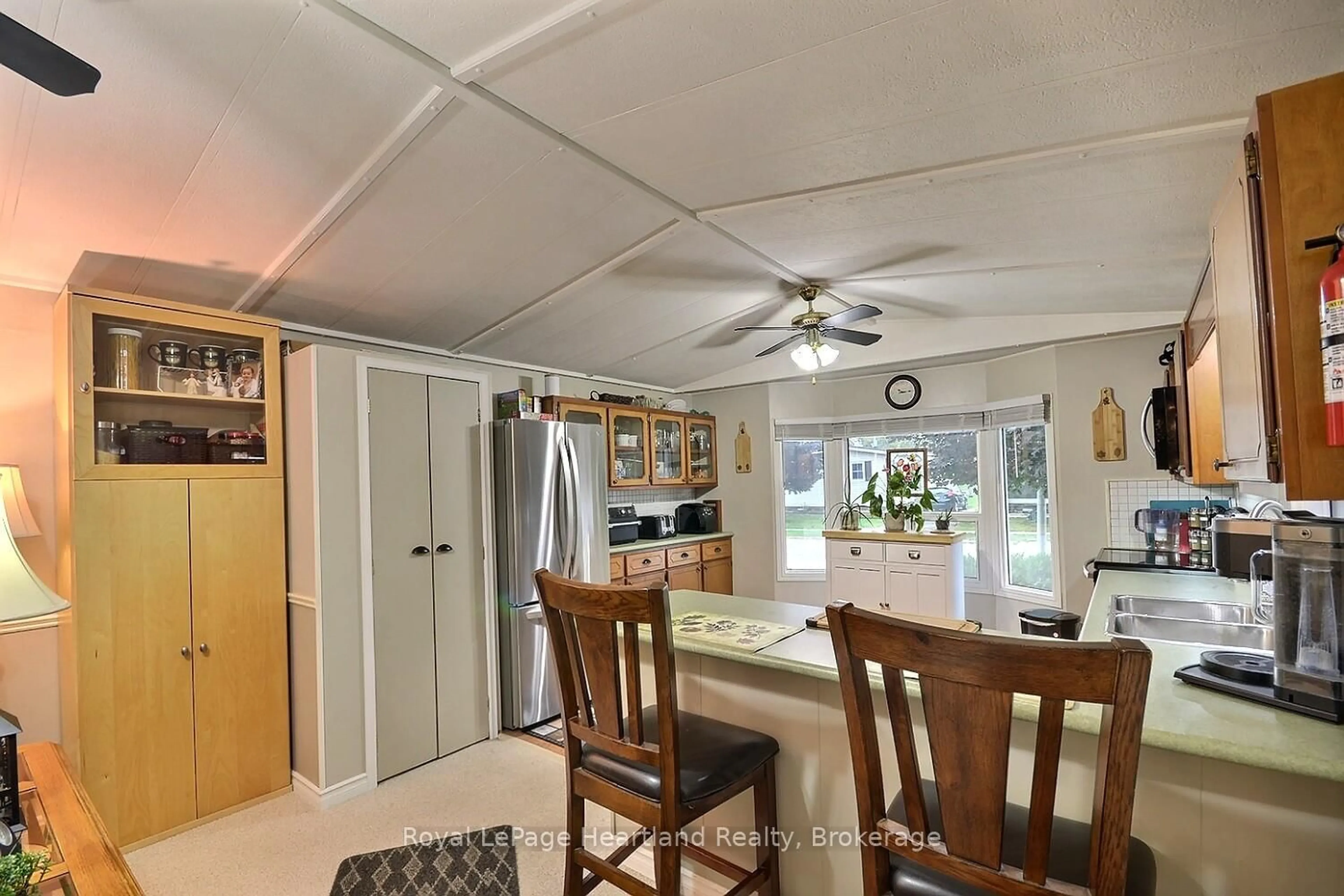 Open concept kitchen, ceramic/tile floor for 35 Kalisch Ave, South Huron Ontario N0M 1S3