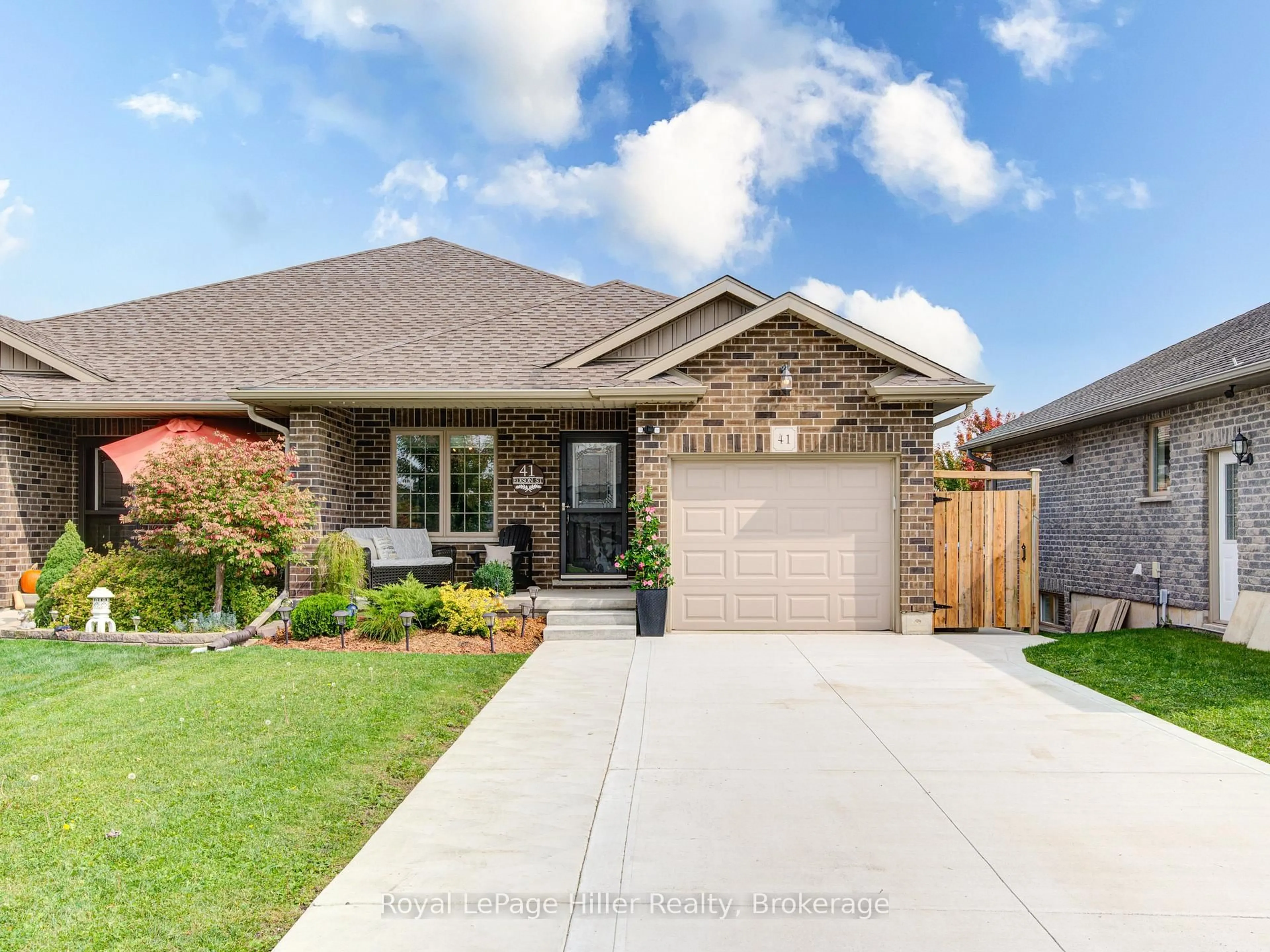 Home with brick exterior material, street for 41 Edison St, St. Marys Ontario N4X 1C9