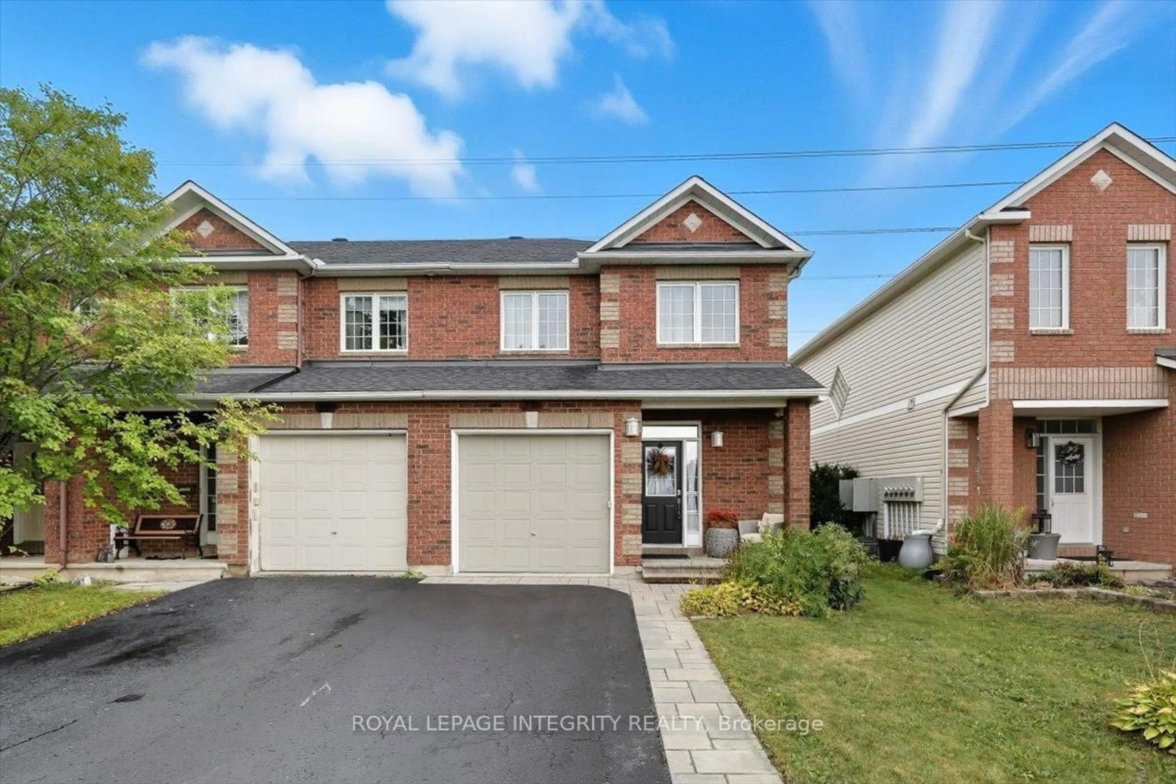 Home with brick exterior material, street for 2018 Winsome Terr, Orleans Ontario K4A 4Y4