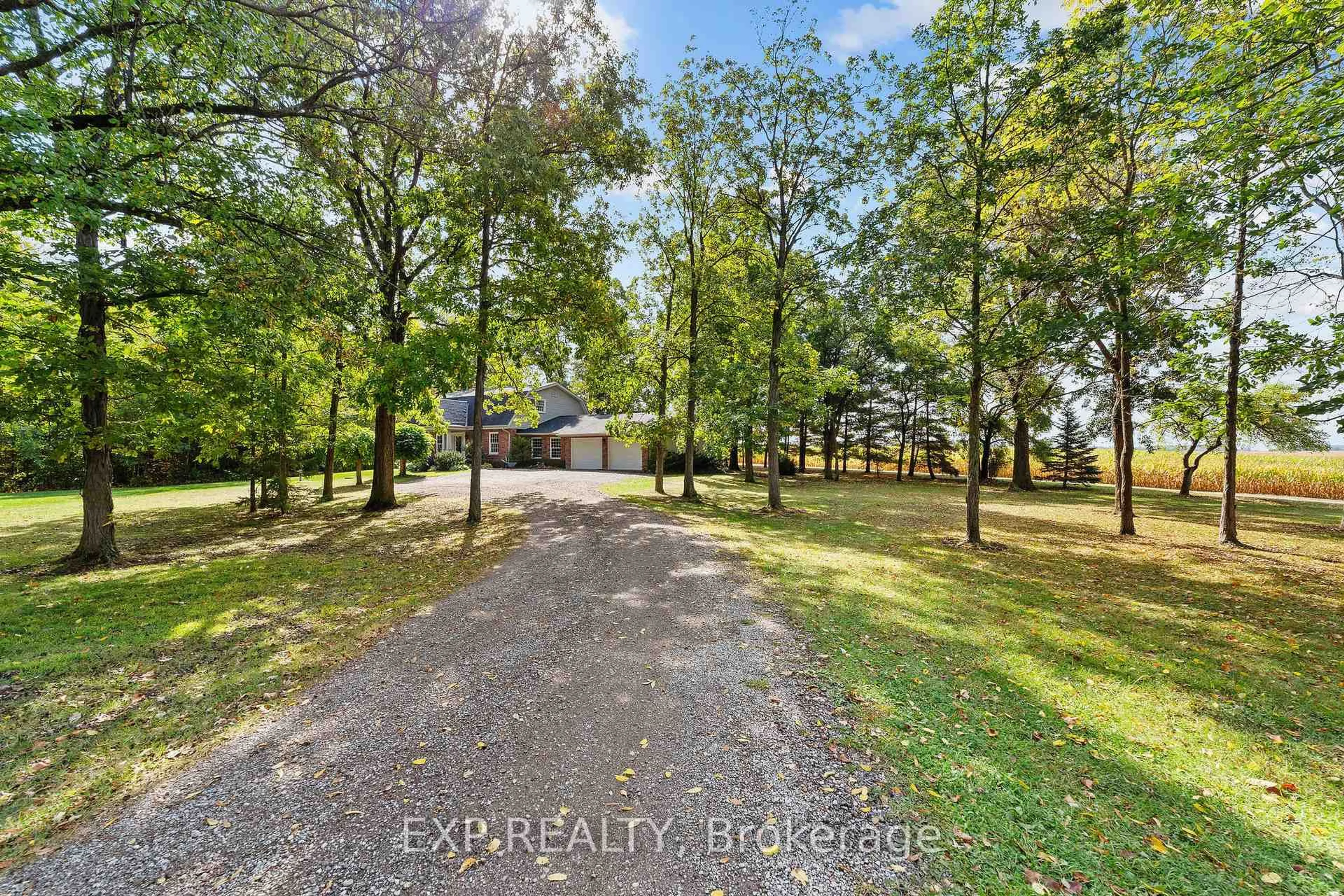 A pic from outside/outdoor area/front of a property/back of a property/a pic from drone, unknown for 9831 McEwen Dr, Middlesex Centre Ontario N0M 1P0