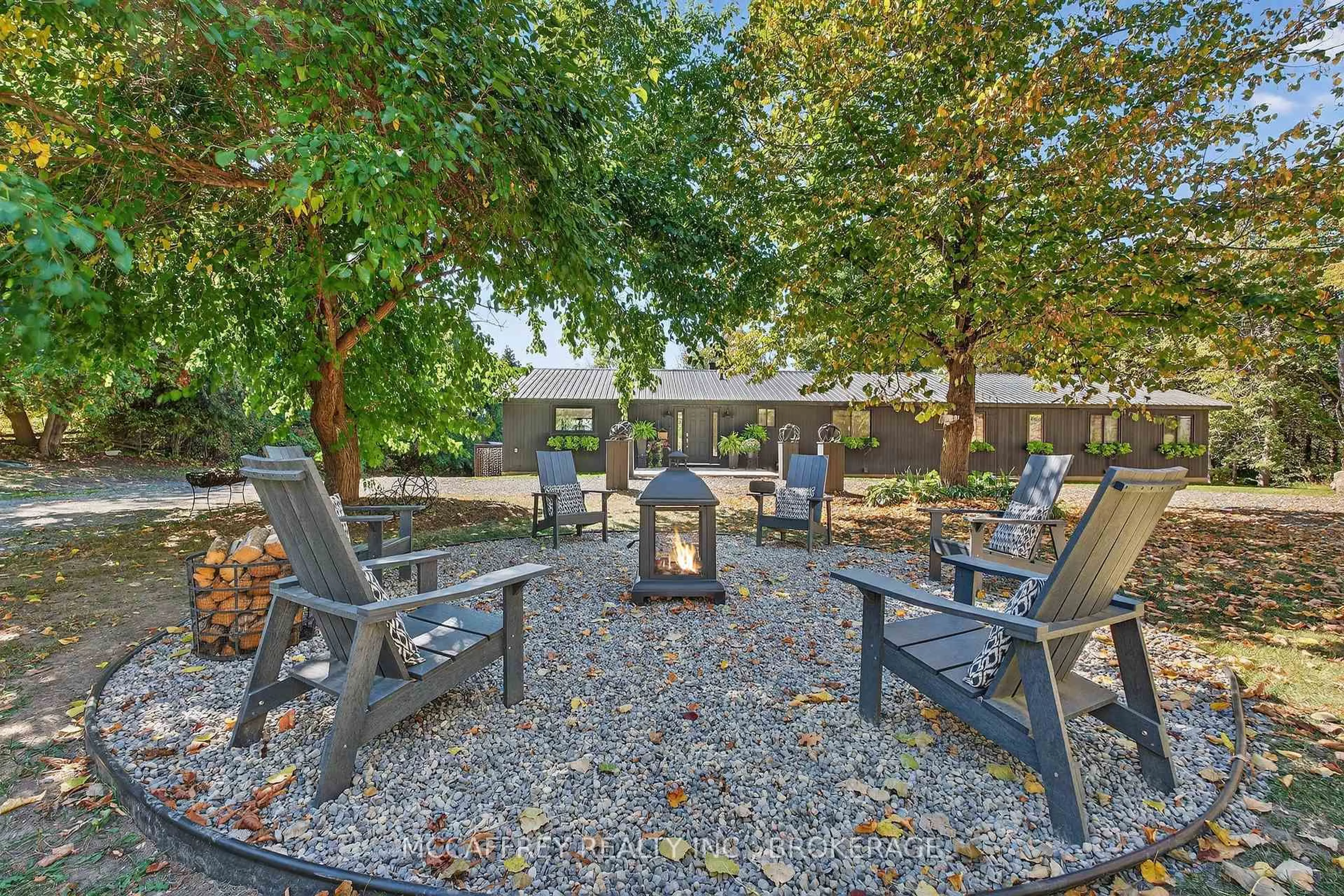 Patio, street for 98 Juniper Lane, Tamworth Ontario K0K 3G0