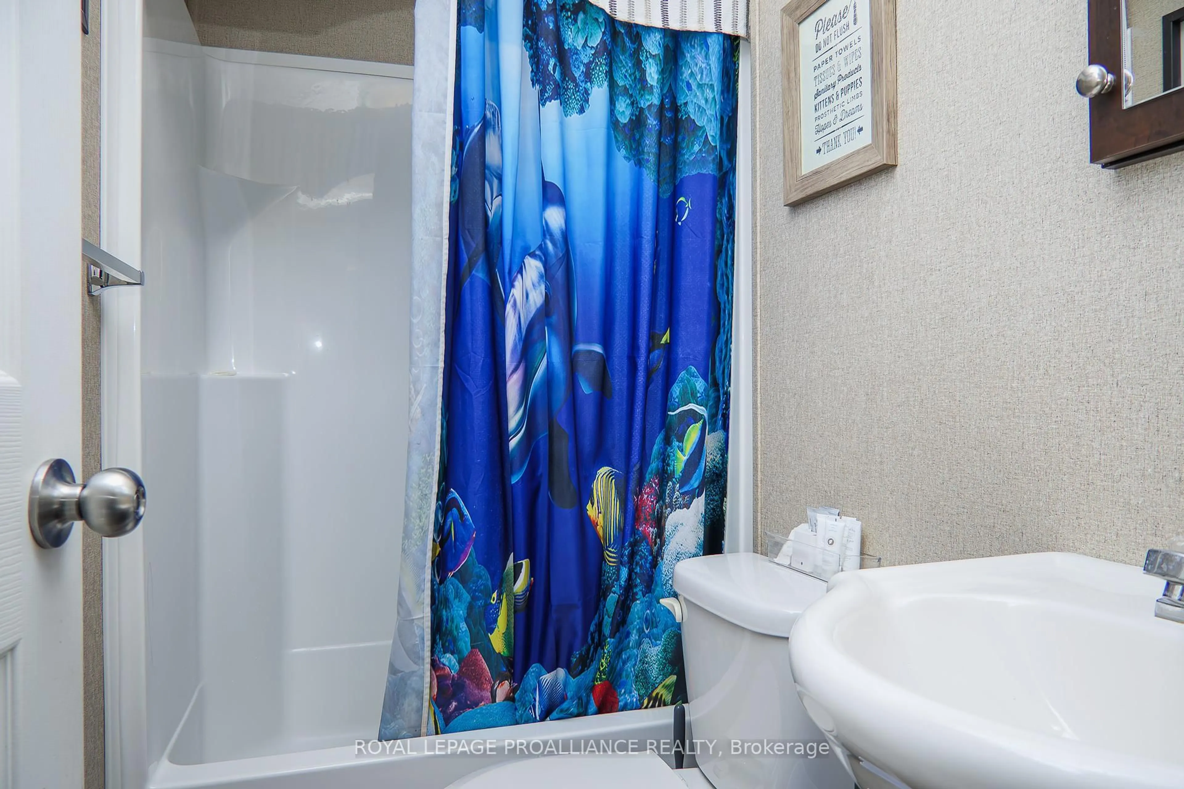 Standard bathroom, ceramic/tile floor for 486 County Rd 18 - 8 Butterfly Lane, Prince Edward County Ontario K0K 1P0