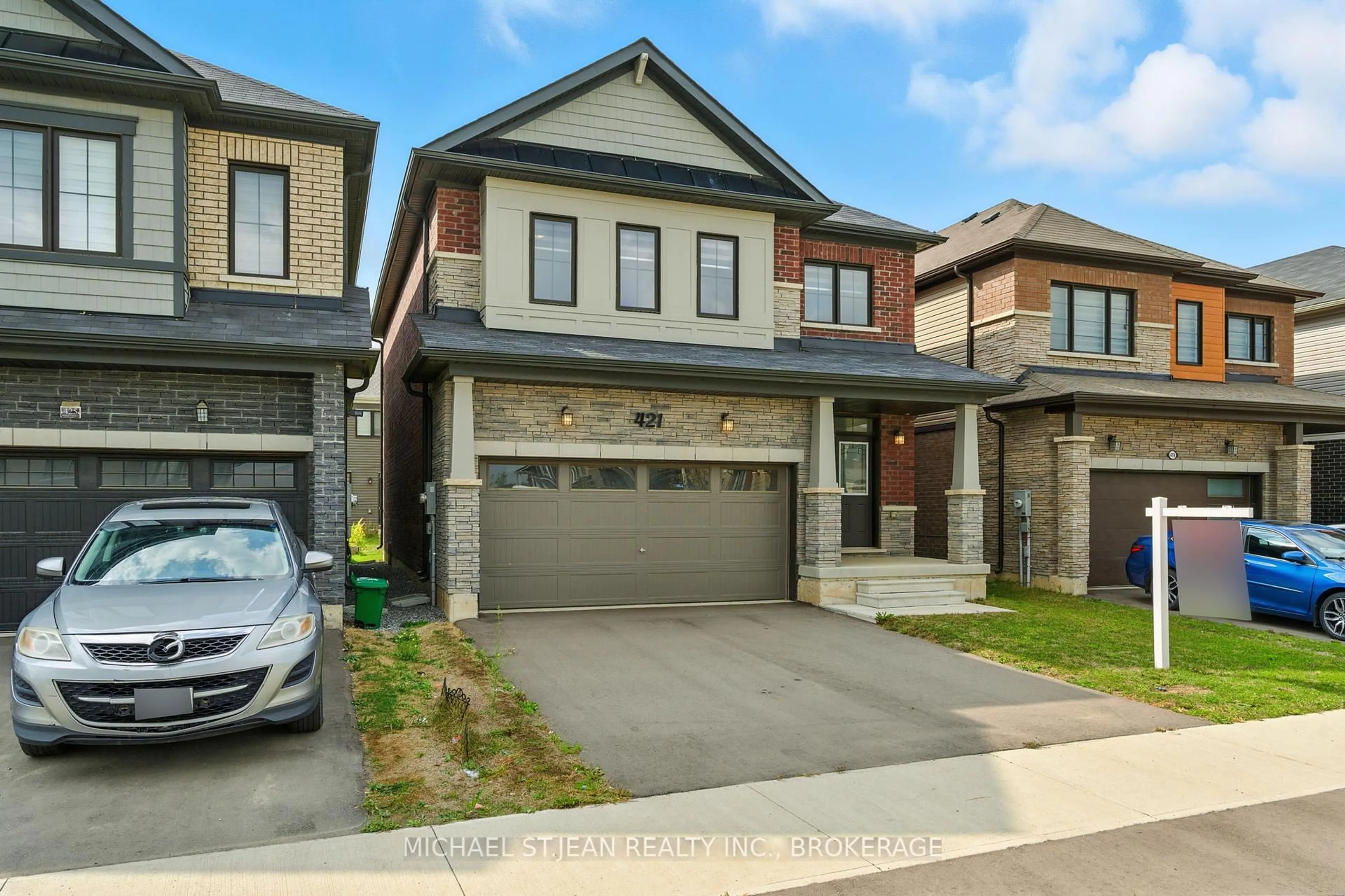 Home with brick exterior material, street for 421 Barker Pkwy, Thorold Ontario L2V 0K7