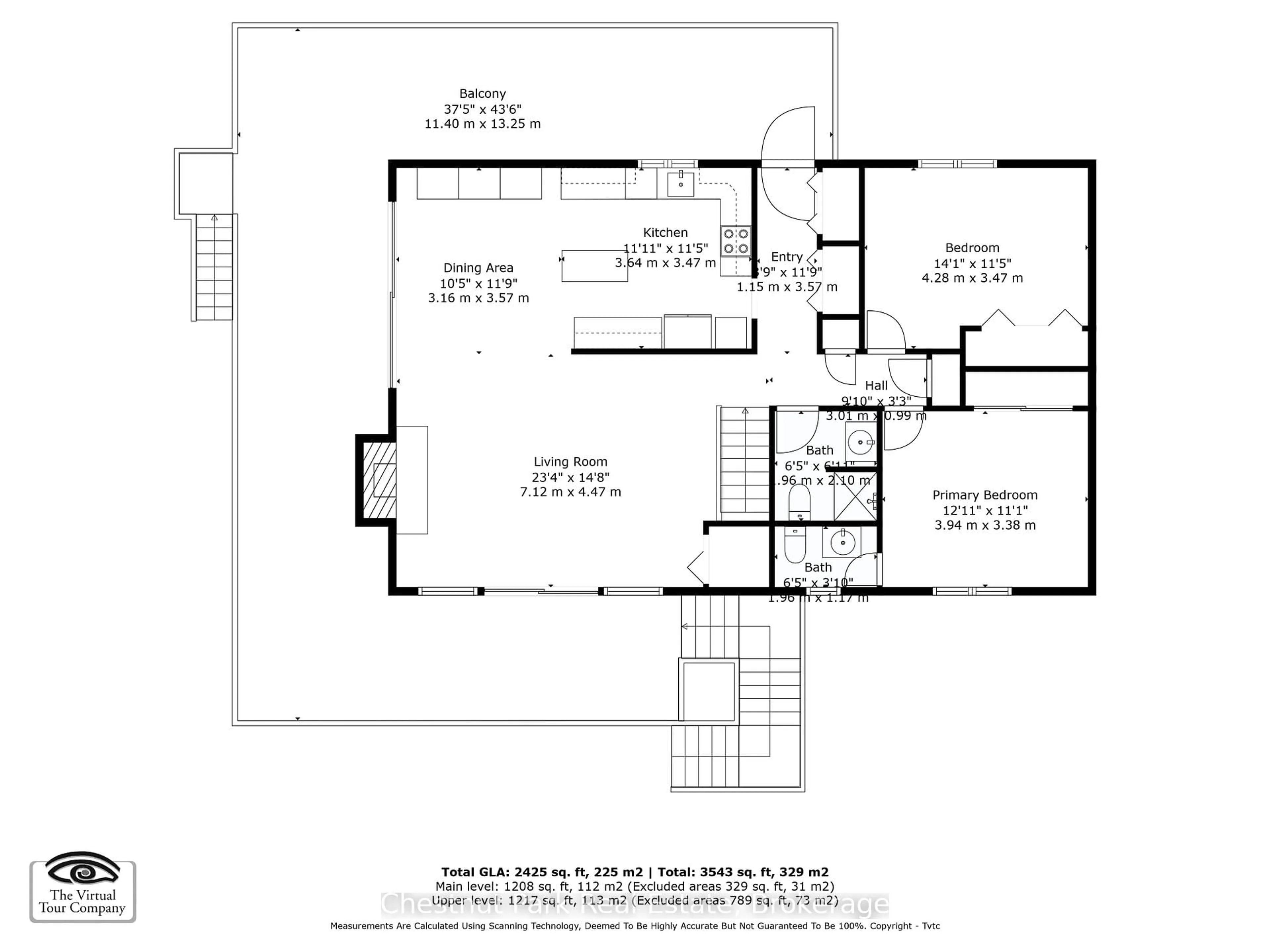 Floor plan for 128 Lakewood Dr, Blue Mountains Ontario N0H 1J0