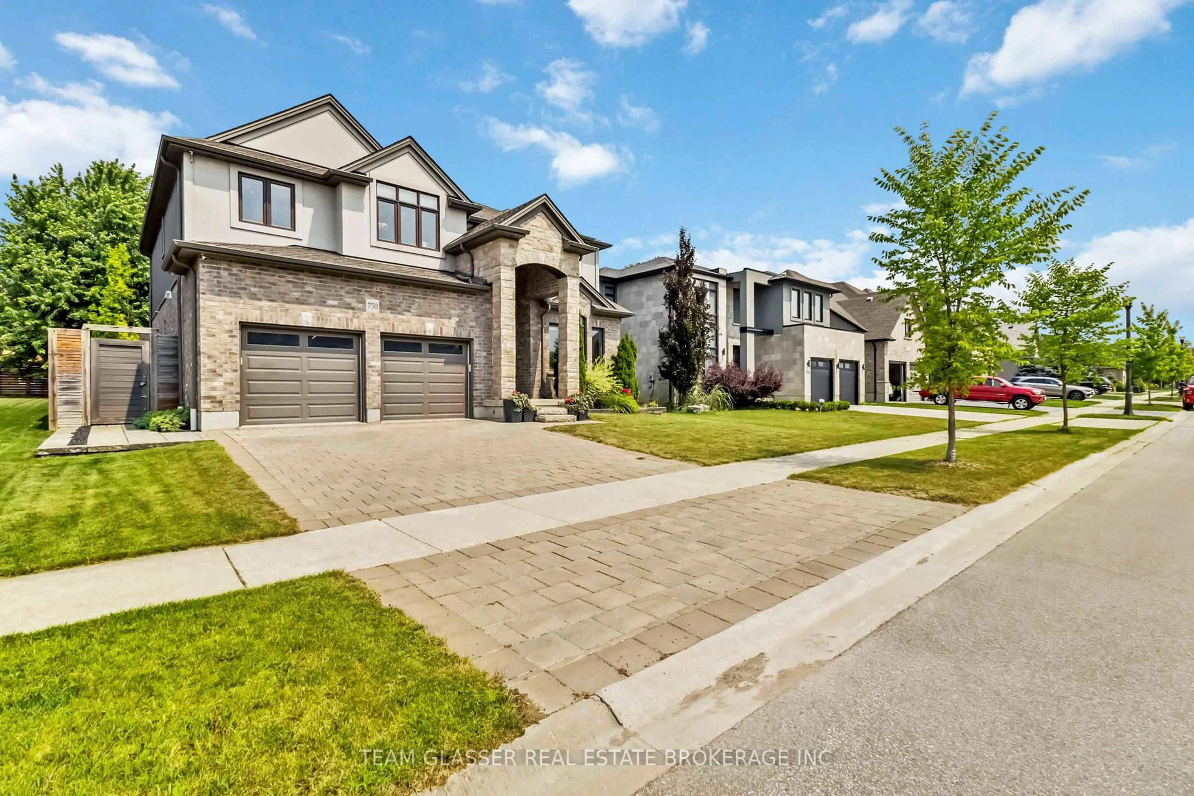 Home with brick exterior material, street for 750 Hickorystick Key, London North Ontario N6G 0M9