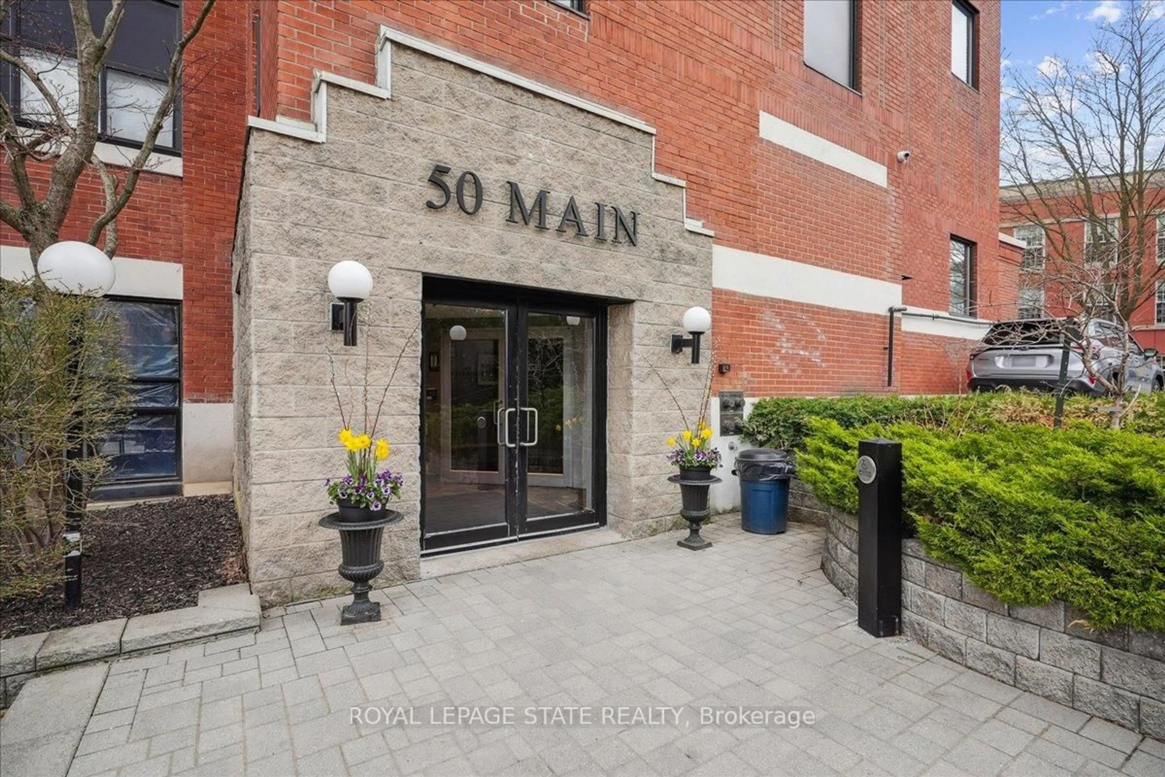 Patio, street for 50 Main St #313, Hamilton Ontario L9H 6P8