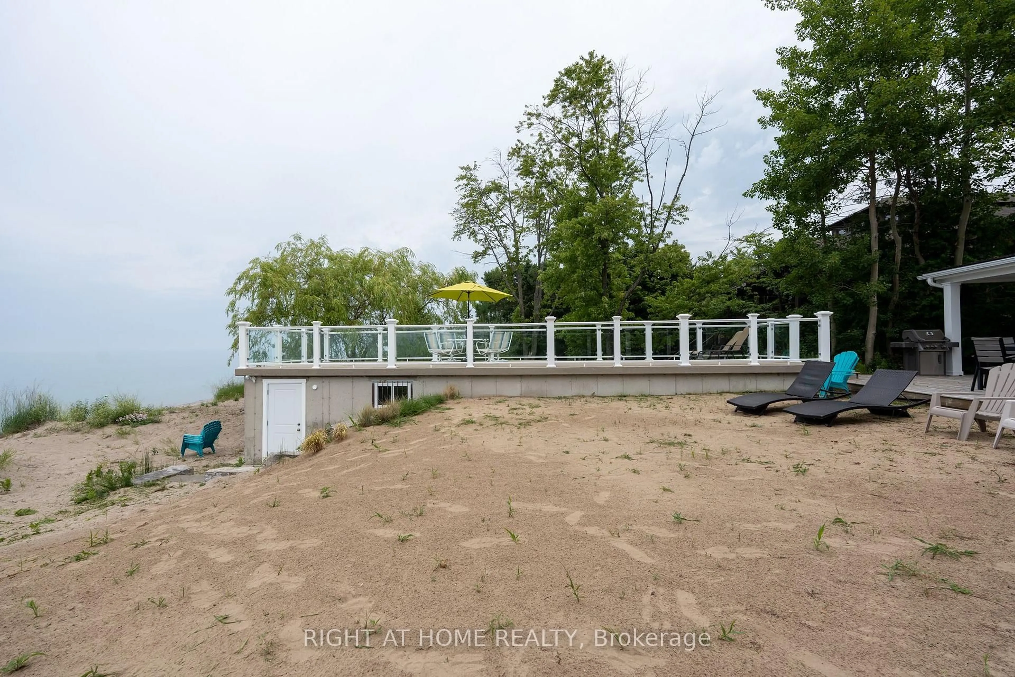 A pic from outside/outdoor area/front of a property/back of a property/a pic from drone, water/lake/river/ocean view for 86647 Amberley Beach Rd Rd, Ashfield-Colborne-Wawanosh Ontario N7A 3Y4
