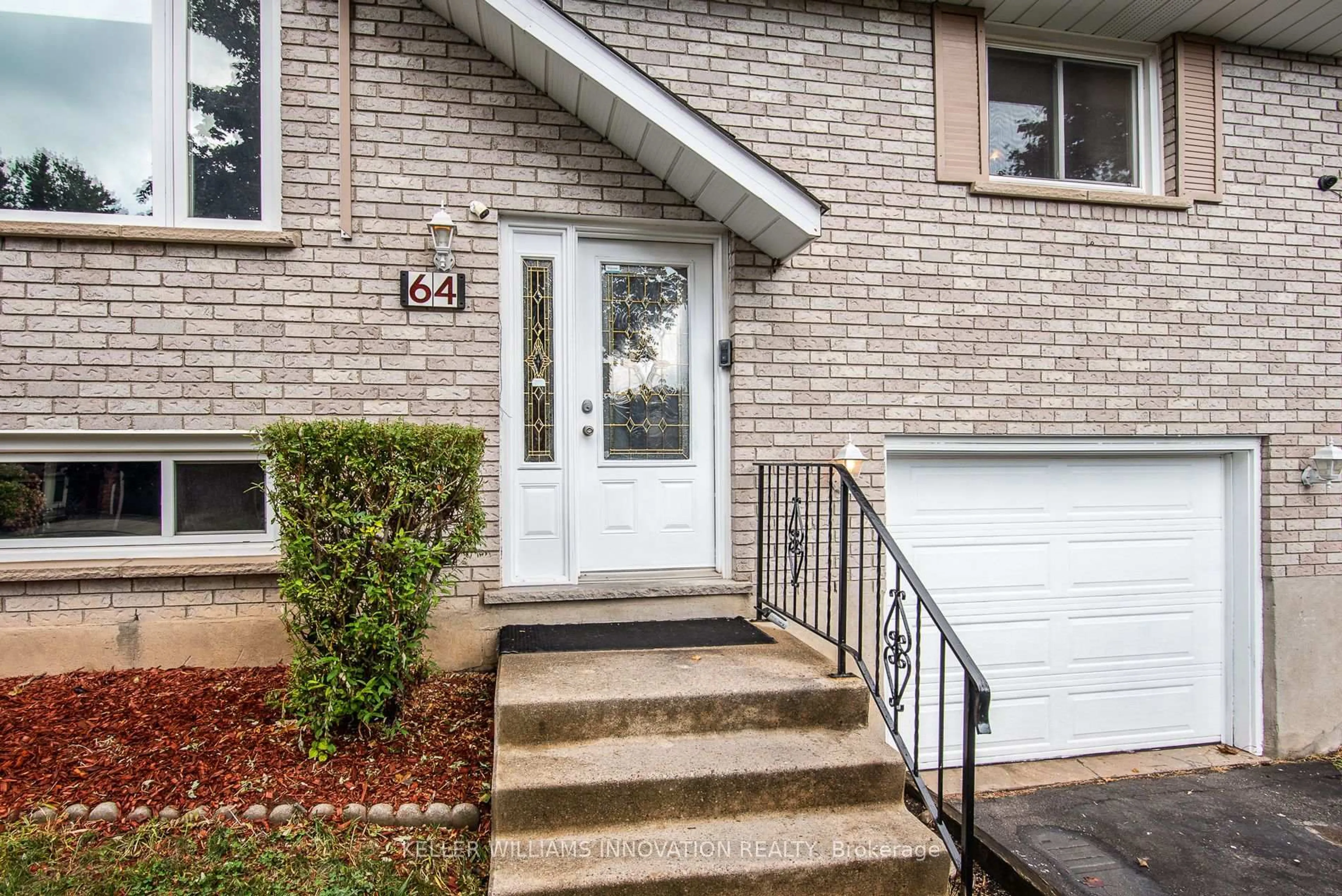 Home with brick exterior material, street for 64 Sabrina Cres, Kitchener Ontario N2P 1Y6