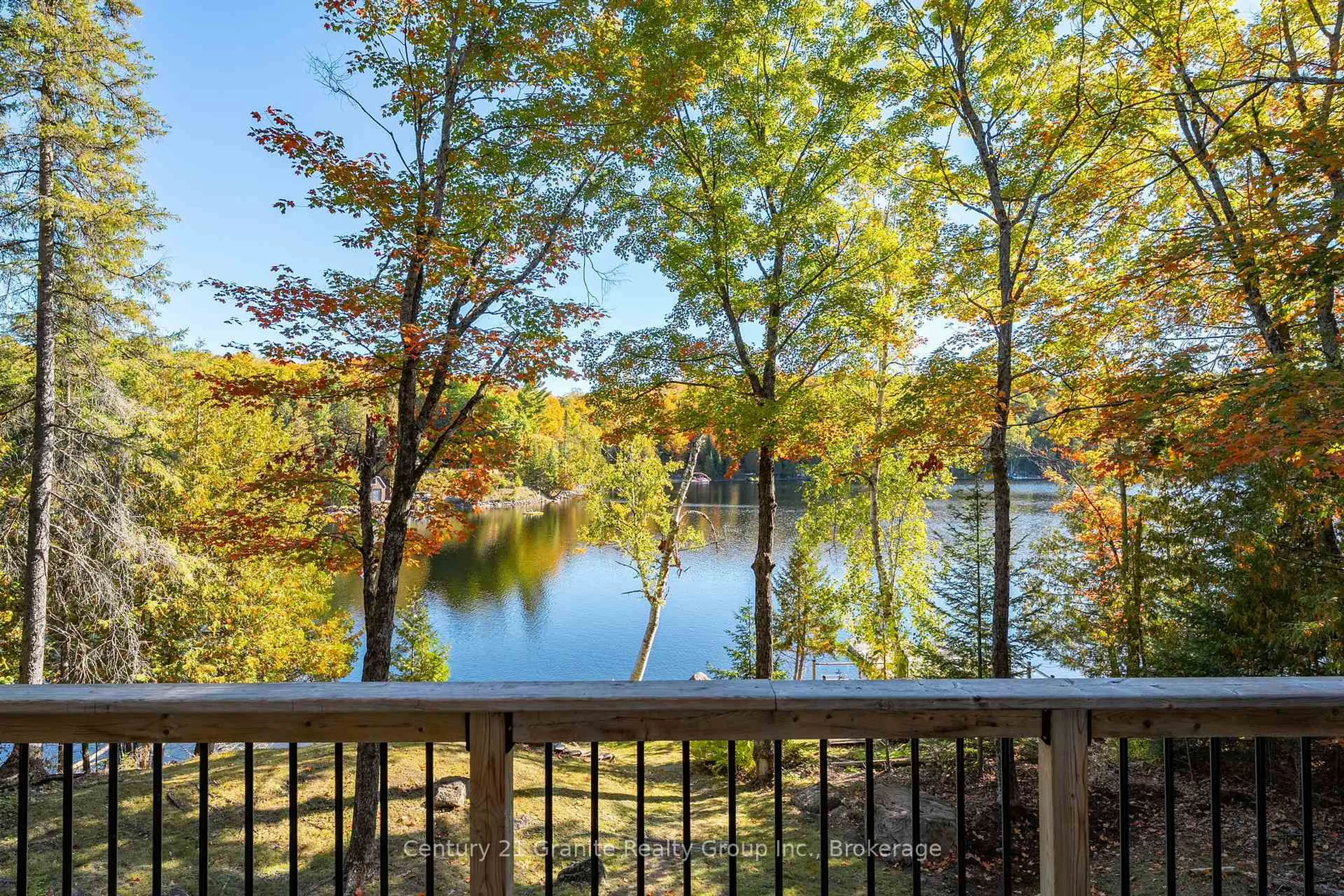 Patio, water/lake/river/ocean view for 2329 Blairhampton Rd, Minden Hills Ontario K0M 2K0