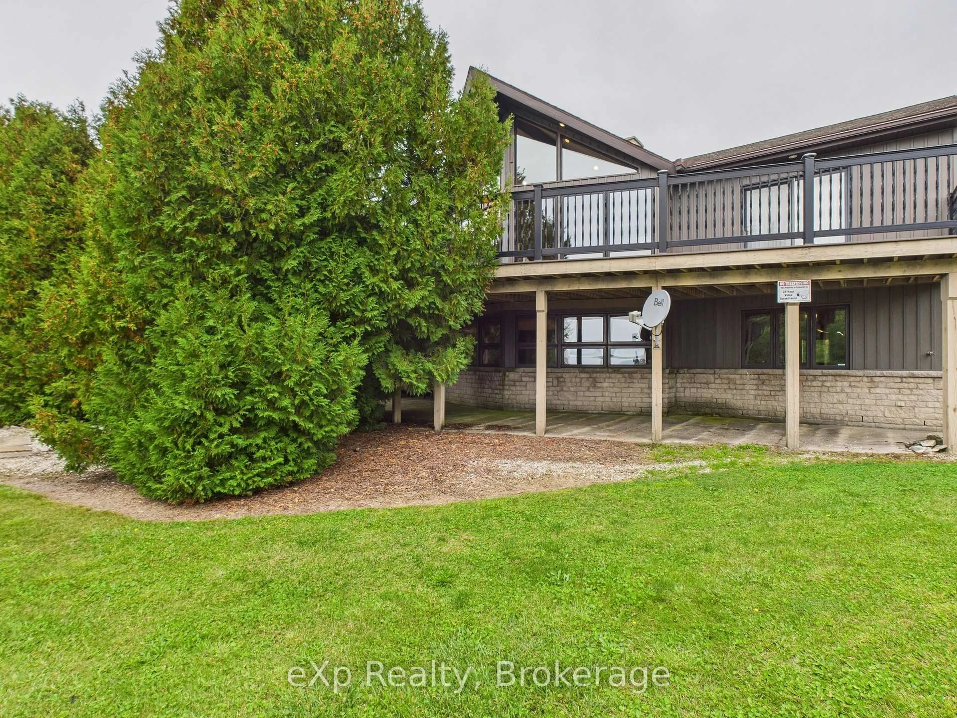 A pic from outside/outdoor area/front of a property/back of a property/a pic from drone, water/lake/river/ocean view for 31 Goderich Point Loop, Northern Bruce Peninsula Ontario N0H 1W0