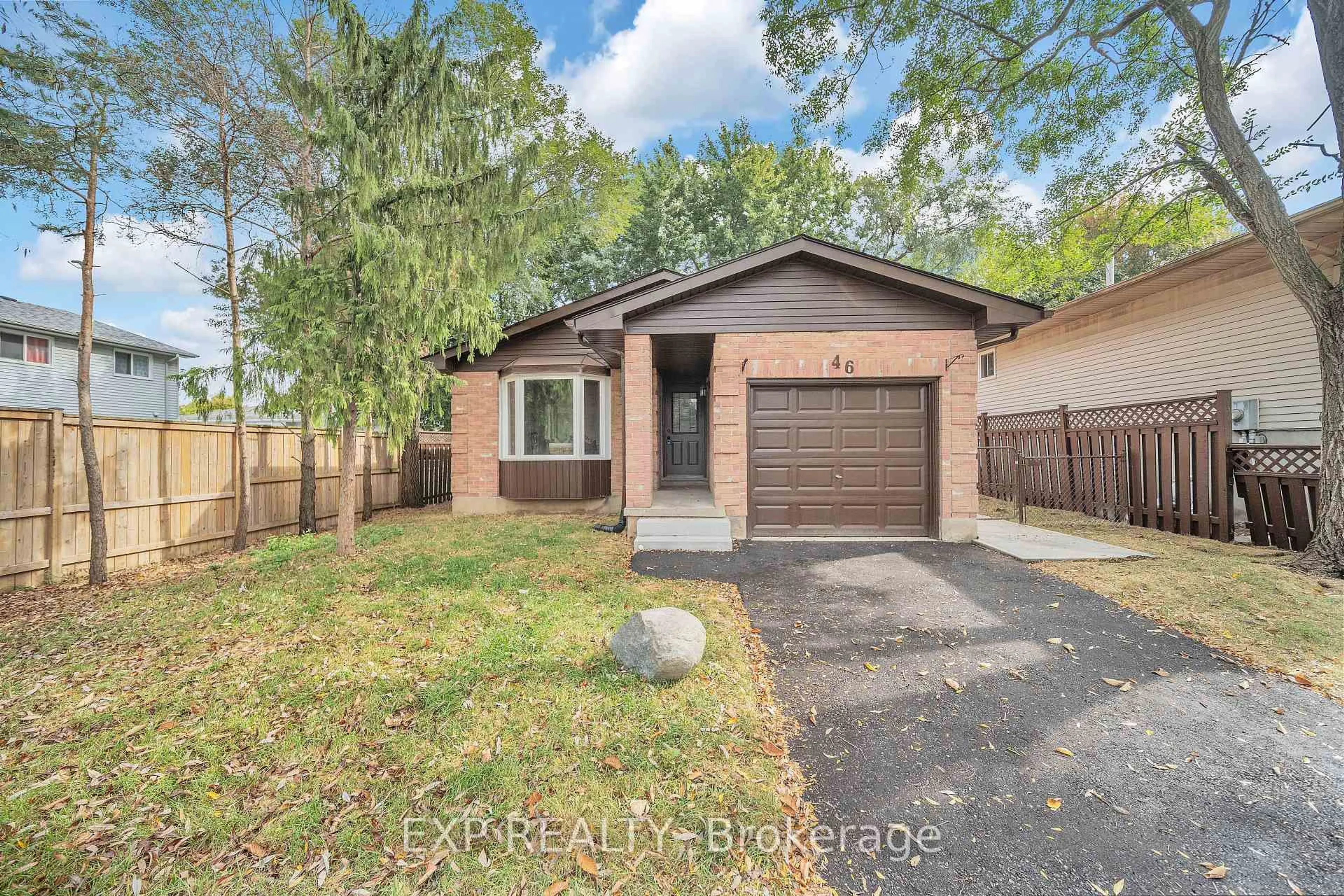 Home with brick exterior material, street for 46 Bonaparte Lane, London East Ontario N5V 4A8