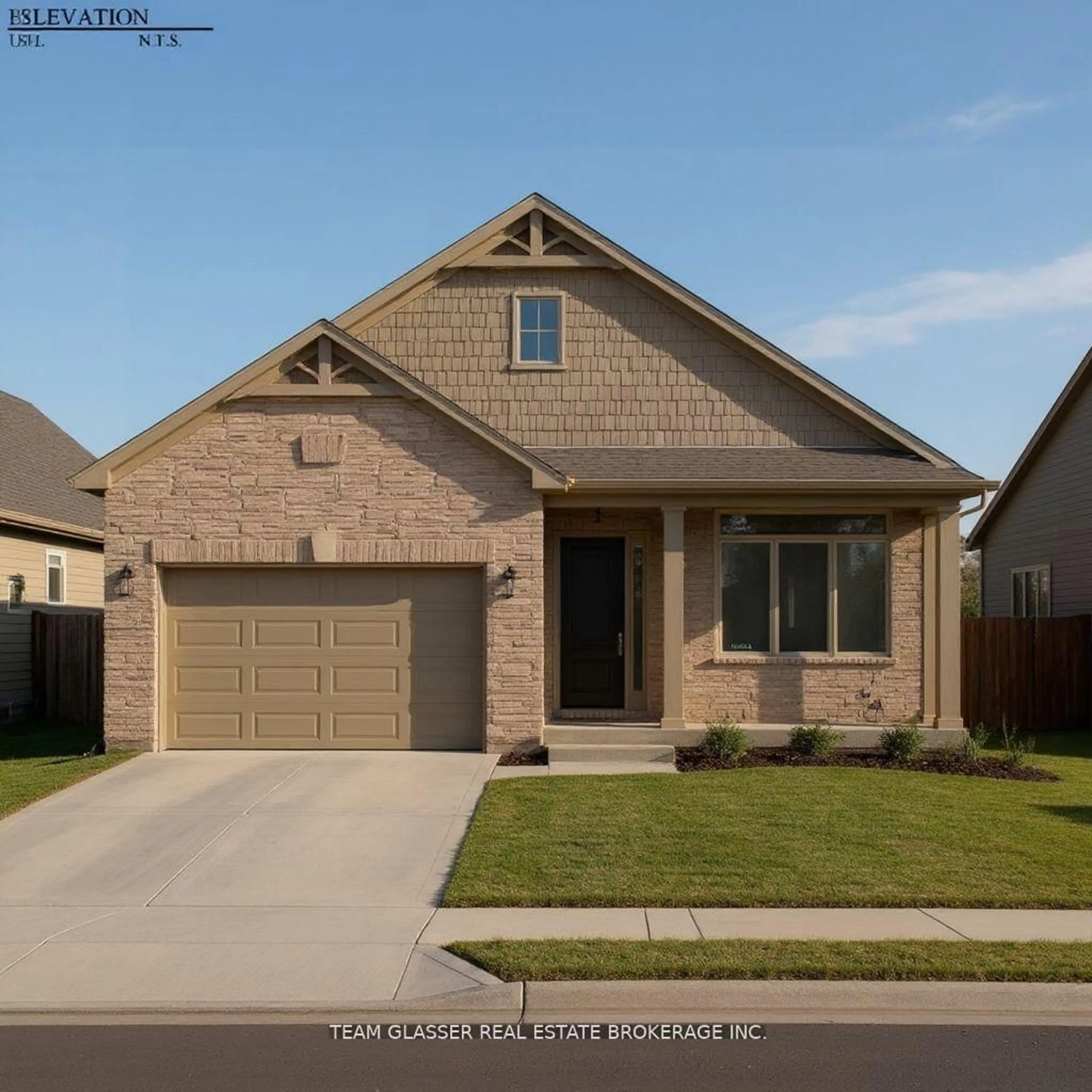 Home with brick exterior material, street for 73 (Lot 18) Dearing Dr, South Huron Ontario N0M 1T0