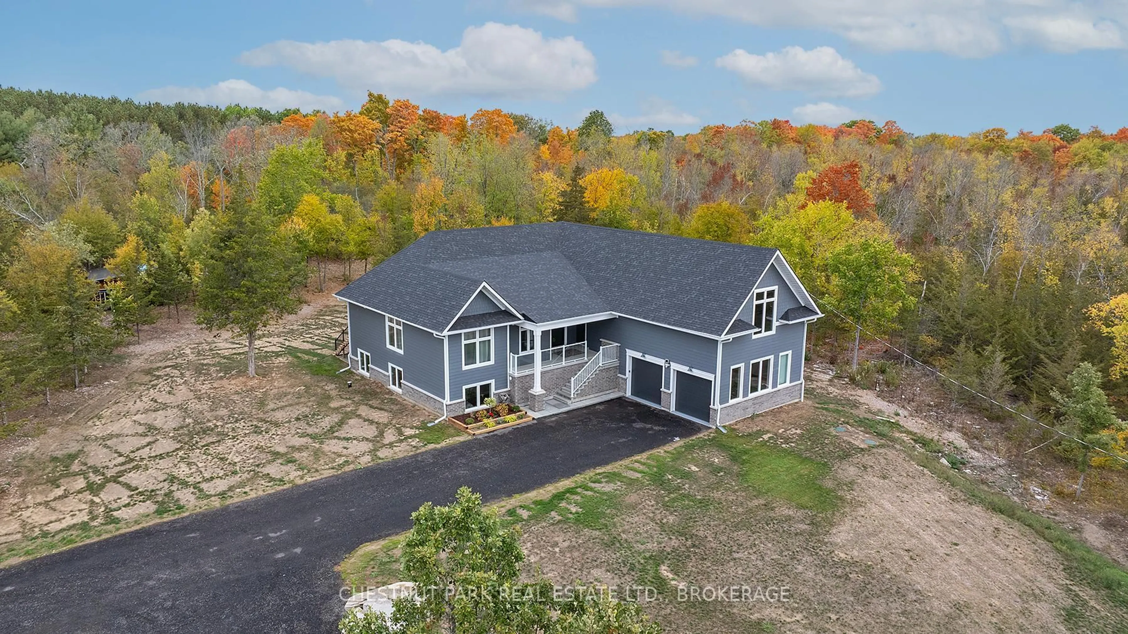 A pic from outside/outdoor area/front of a property/back of a property/a pic from drone, unknown for 531 Bethel Rd, Yarker Ontario K0K 3N0