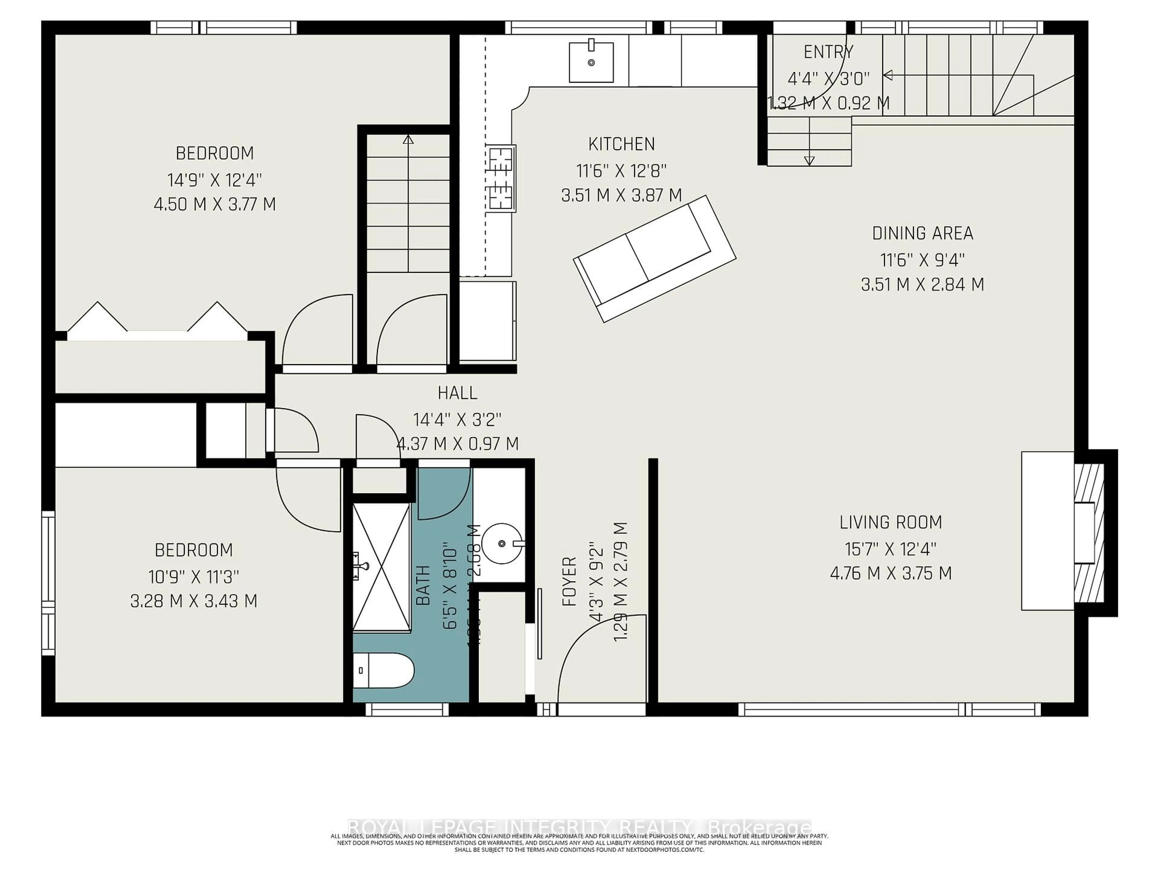 Floor plan for 23 Still Water Dr, Ottawa Ontario K2H 5J9