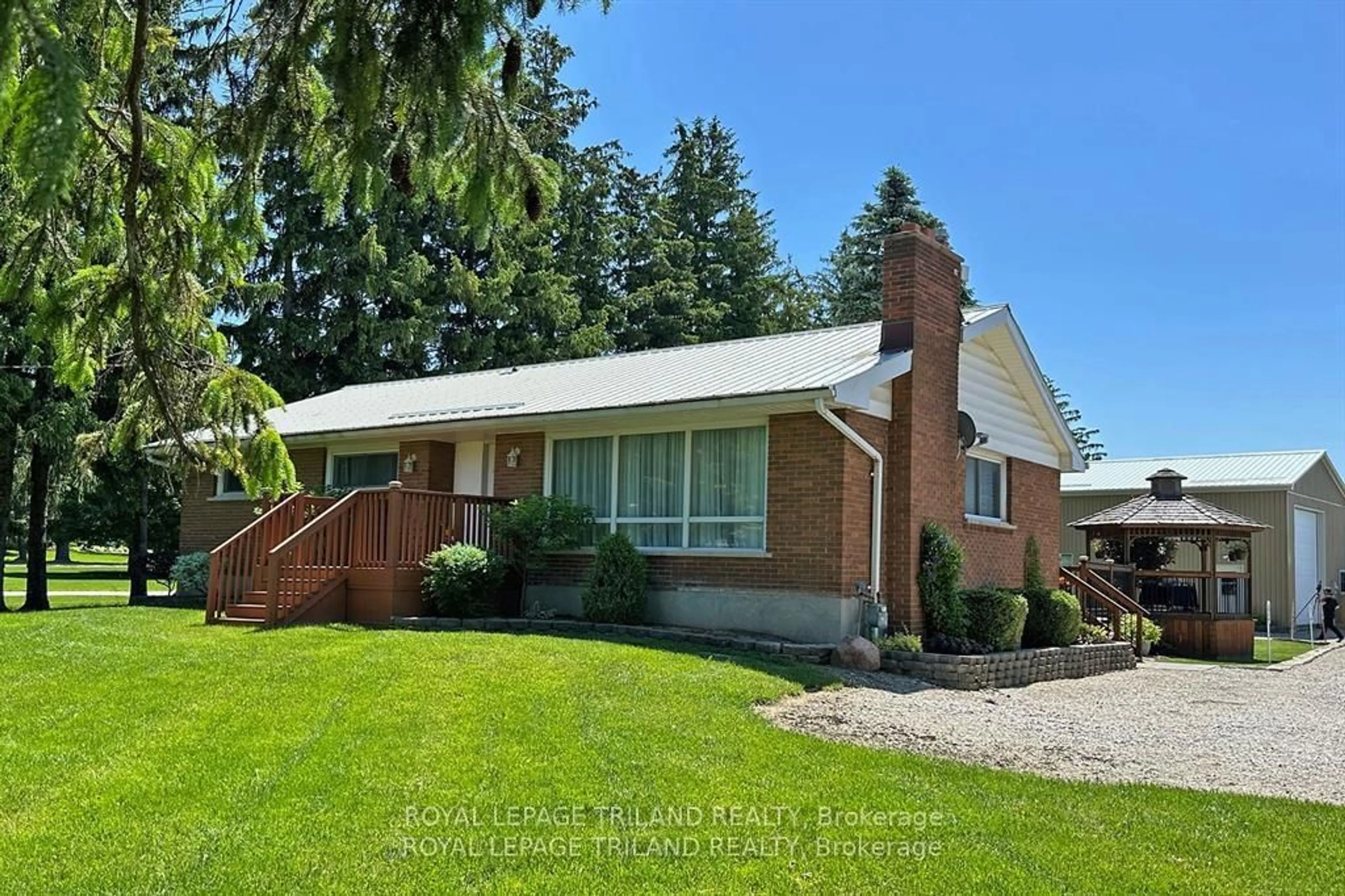 Home with brick exterior material, street for 5103 Dundas St, Middlesex Centre Ontario N0M 2P0