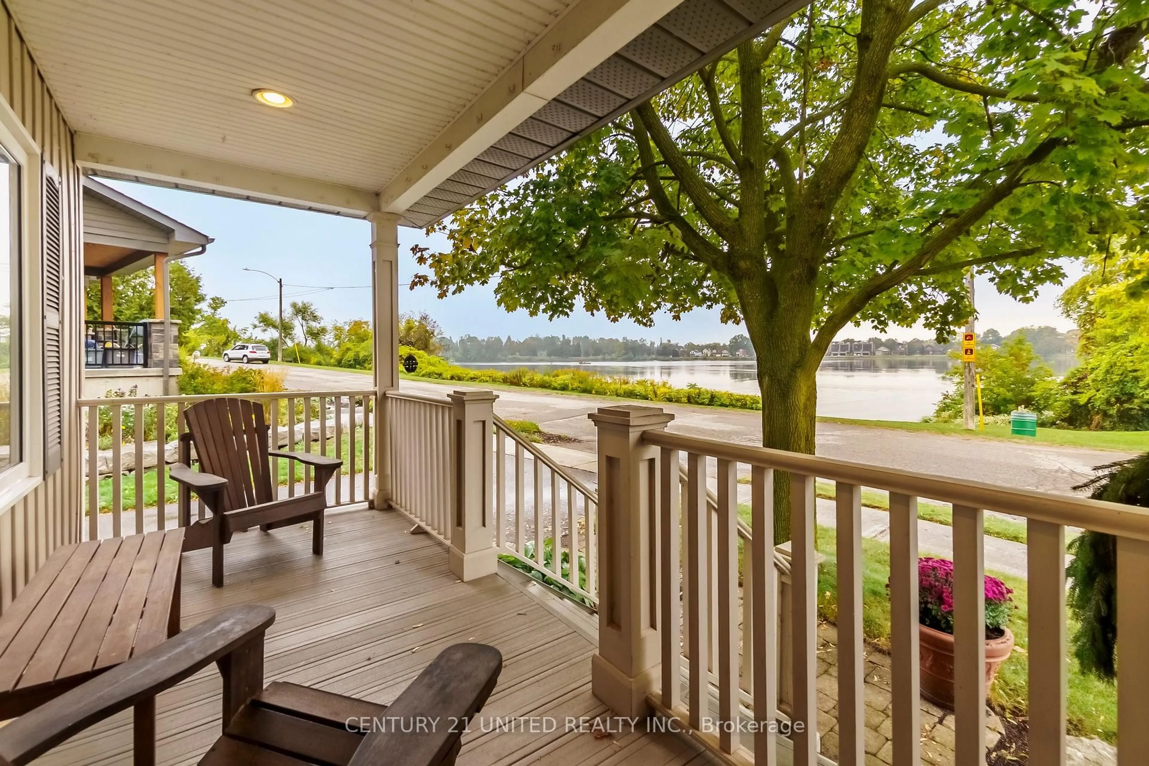 Patio, water/lake/river/ocean view for 57 Edgewater Blvd, Peterborough Ontario K9H 1A4