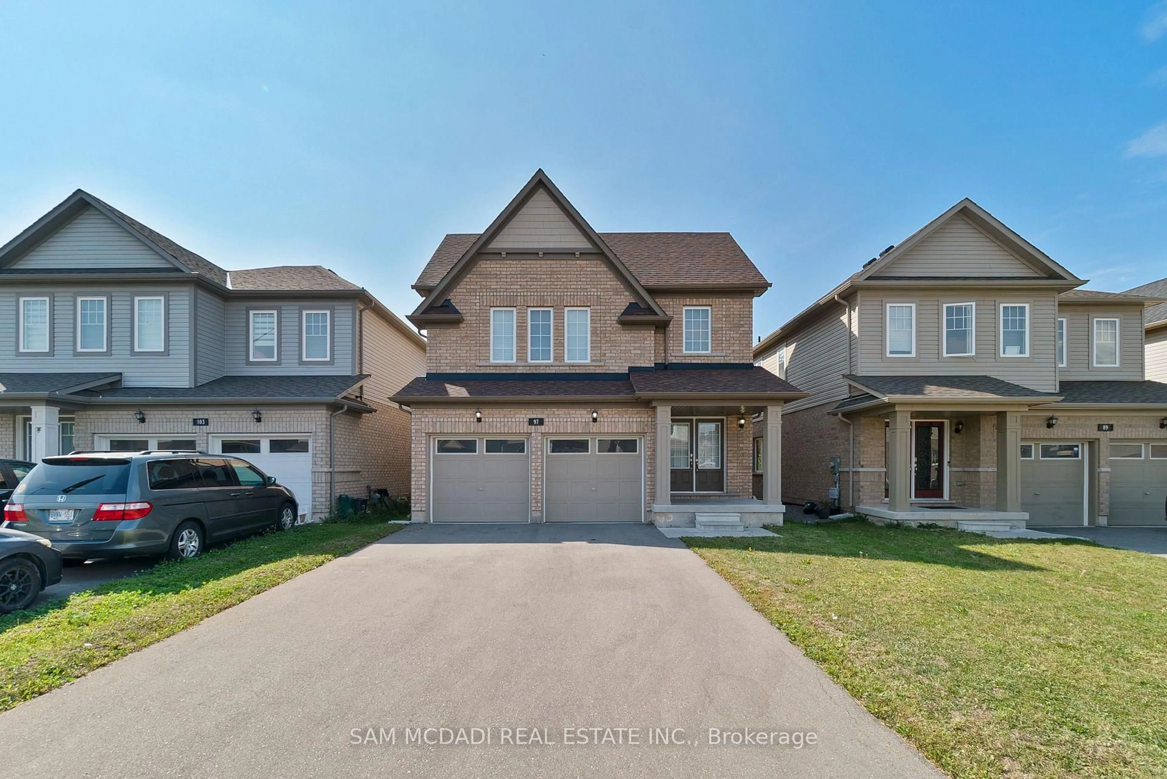 Home with brick exterior material, street for 97 Tumblewood Pl, Welland Ontario L3B 0J3