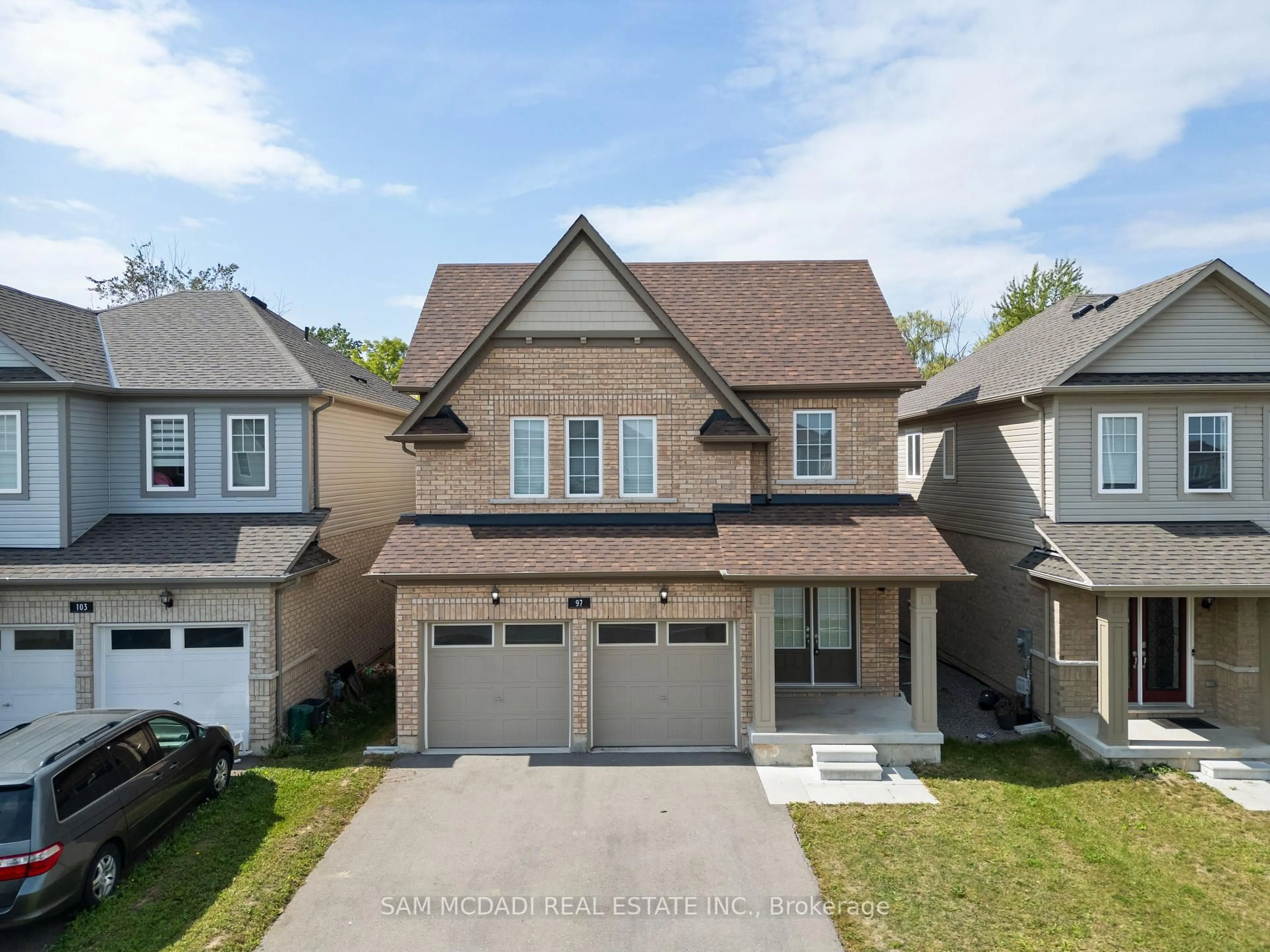 Home with brick exterior material, street for 97 Tumblewood Pl, Welland Ontario L3B 0J3