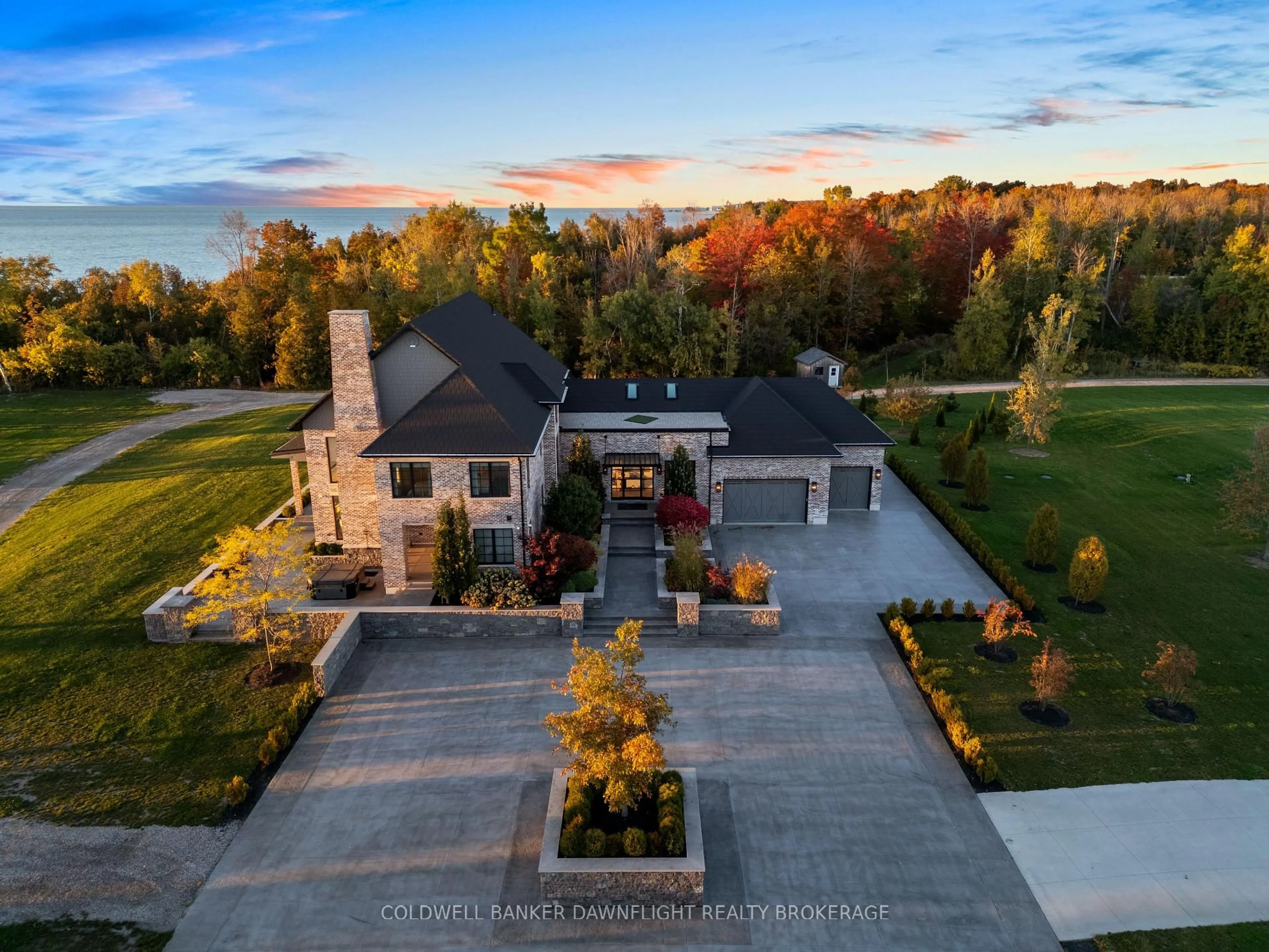 A pic from outside/outdoor area/front of a property/back of a property/a pic from drone, mountain view for 79585 COTTAGE Dr, Central Huron Ontario N7A 3X8
