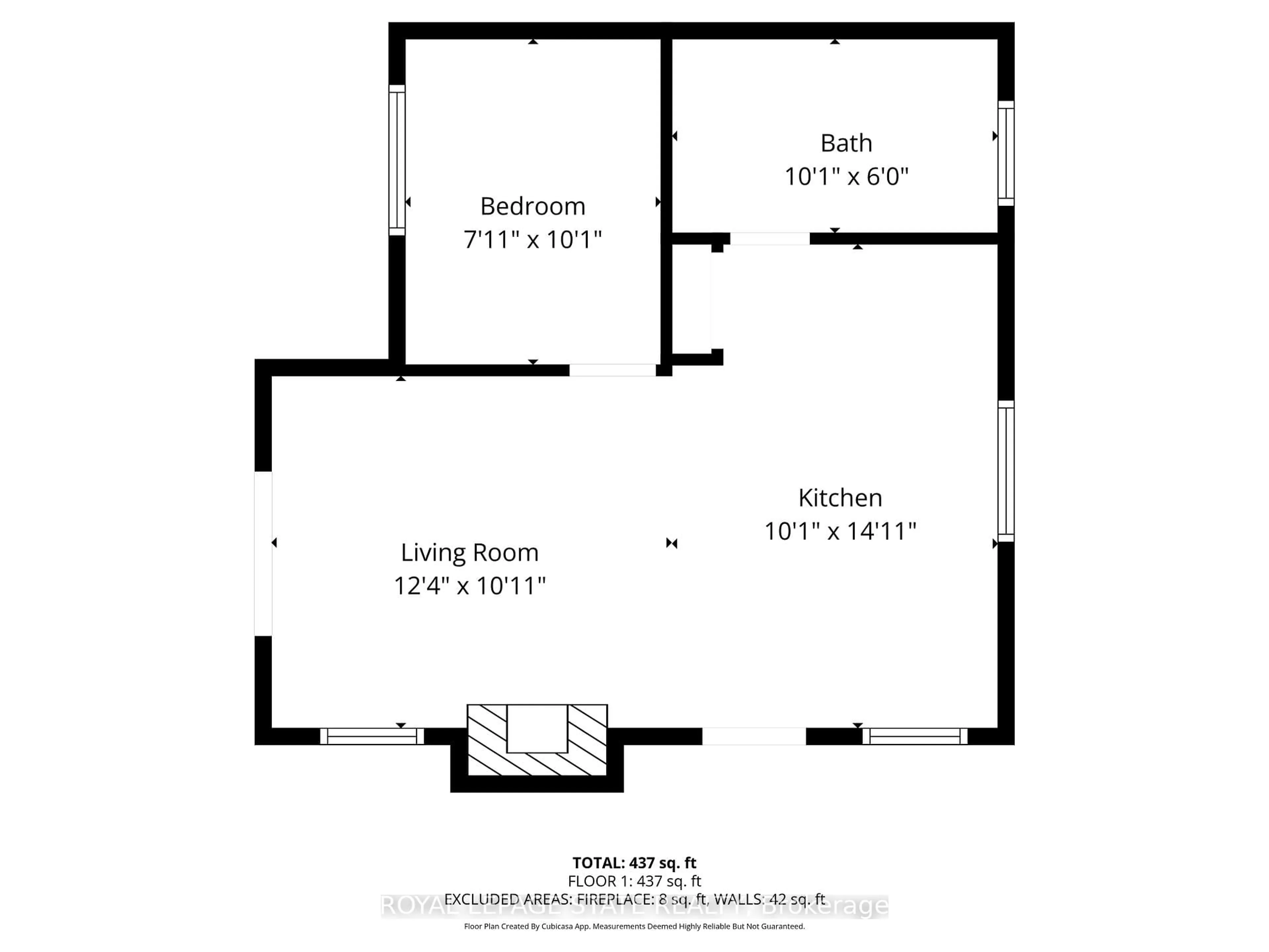 Floor plan for 34 Pansy Ave, Norfolk Ontario N0A 1W7