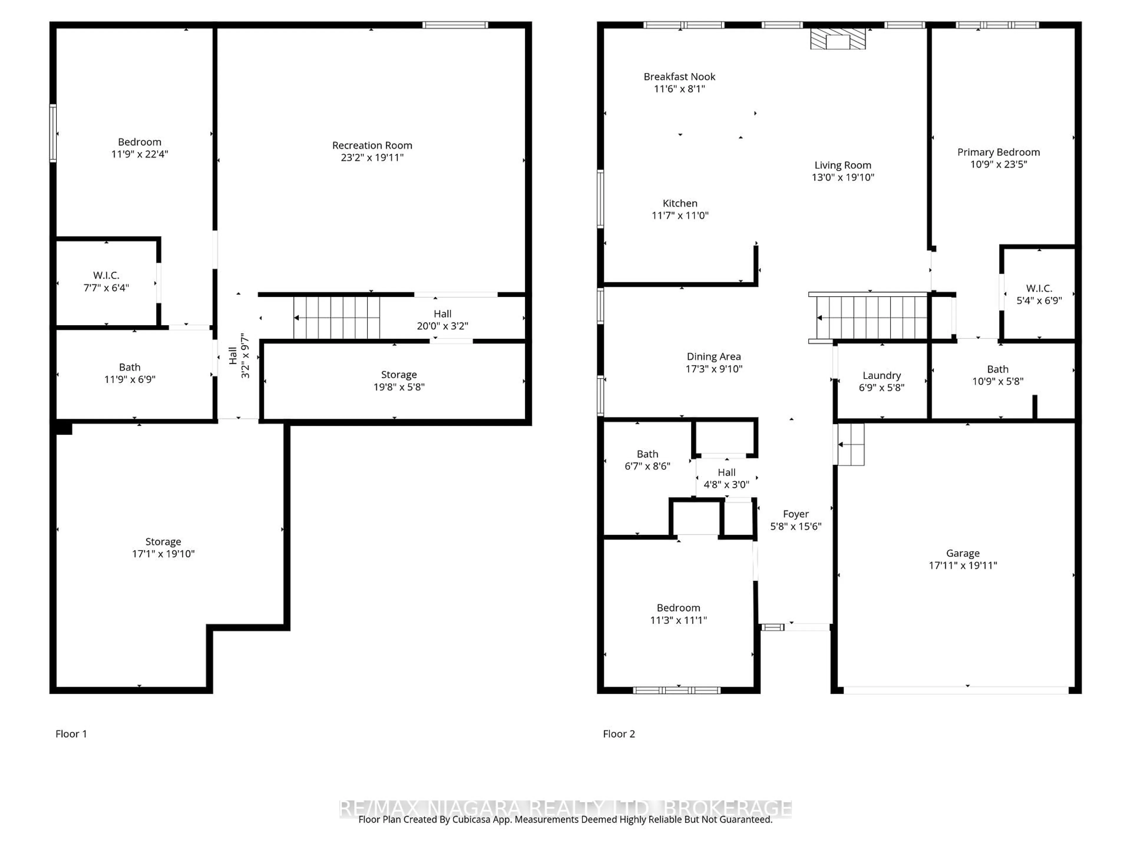 Floor plan for 42 ROSE GLEN Cres, Niagara-on-the-Lake Ontario L0S 1J0