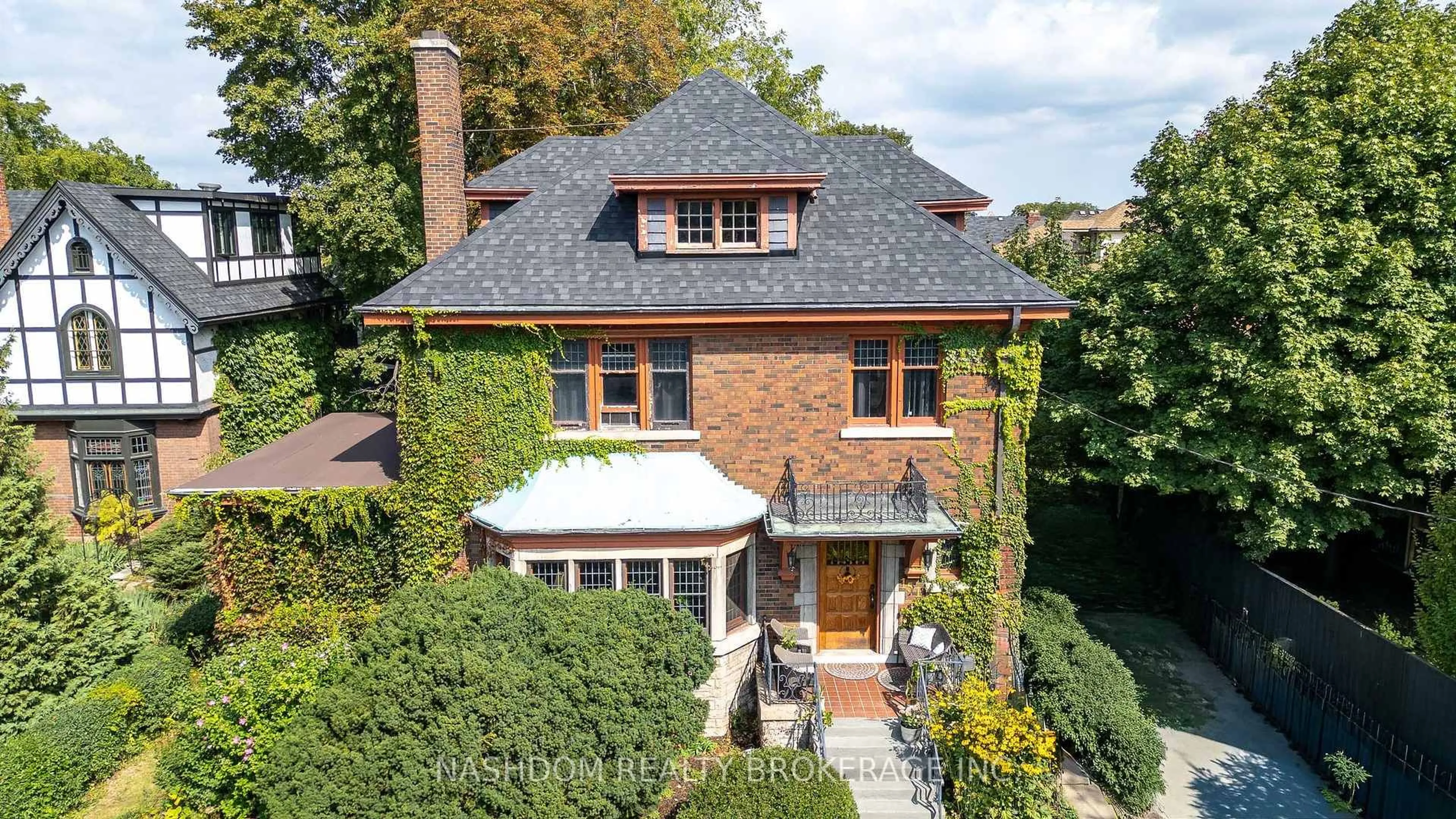 Home with brick exterior material, street for 151 Delaware Ave, Hamilton Ontario L8M 1V5