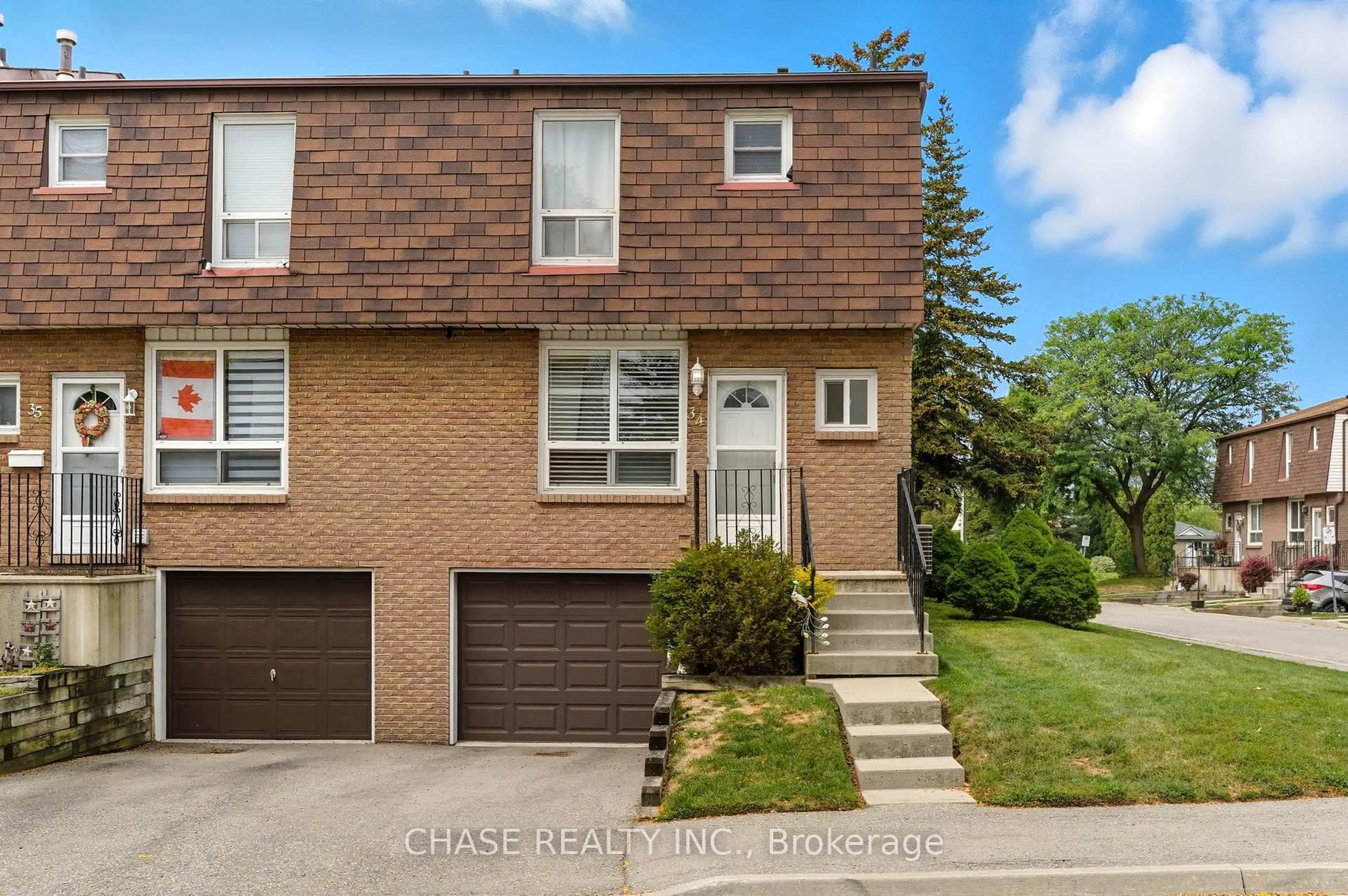 Home with brick exterior material, street for 1301 Upper Gage Ave #34, Hamilton Ontario L8W 1E5