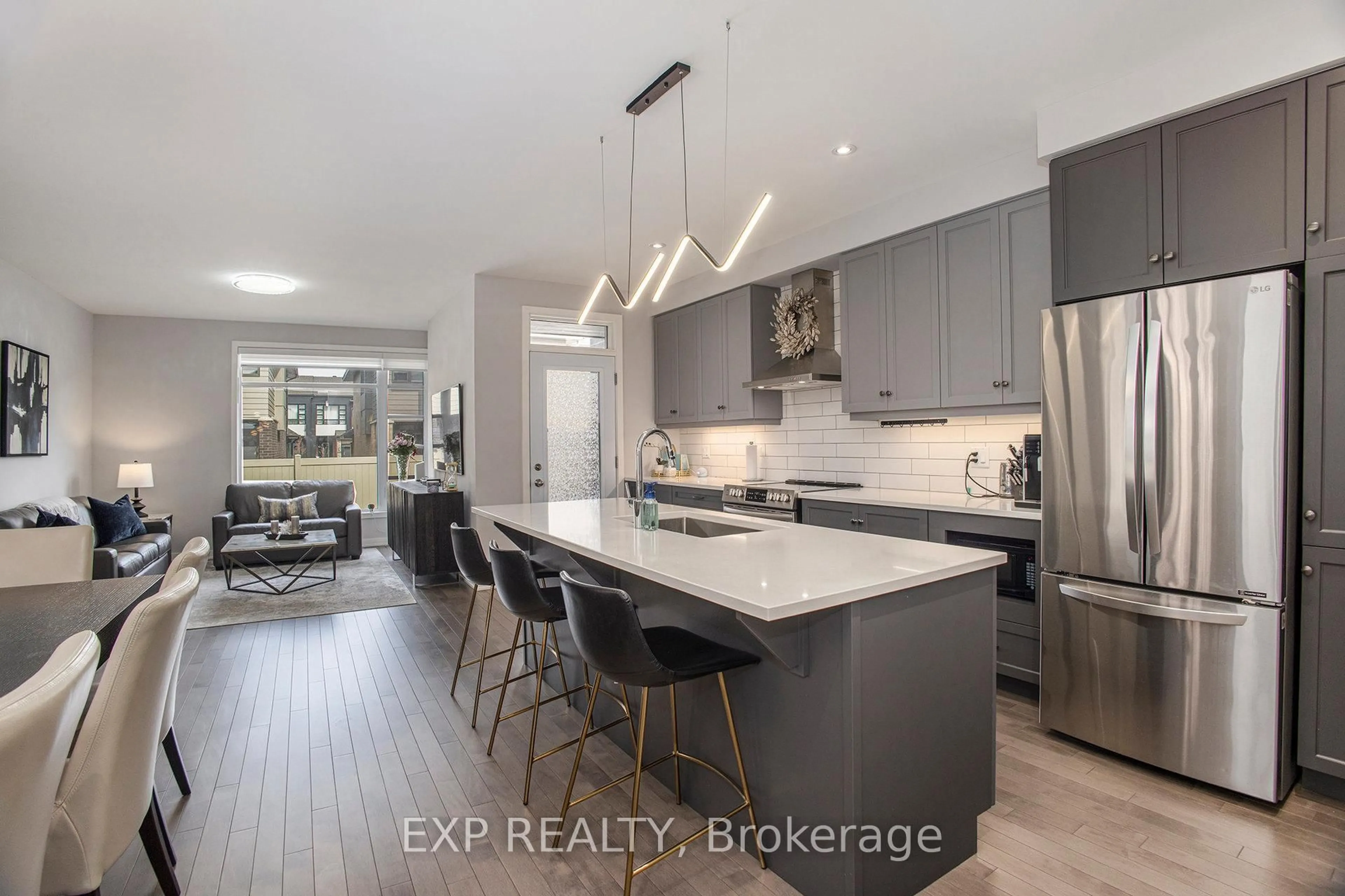 Open concept kitchen, unknown for 1022 Lunar Glow Cres, Ottawa Ontario K4M 0J9