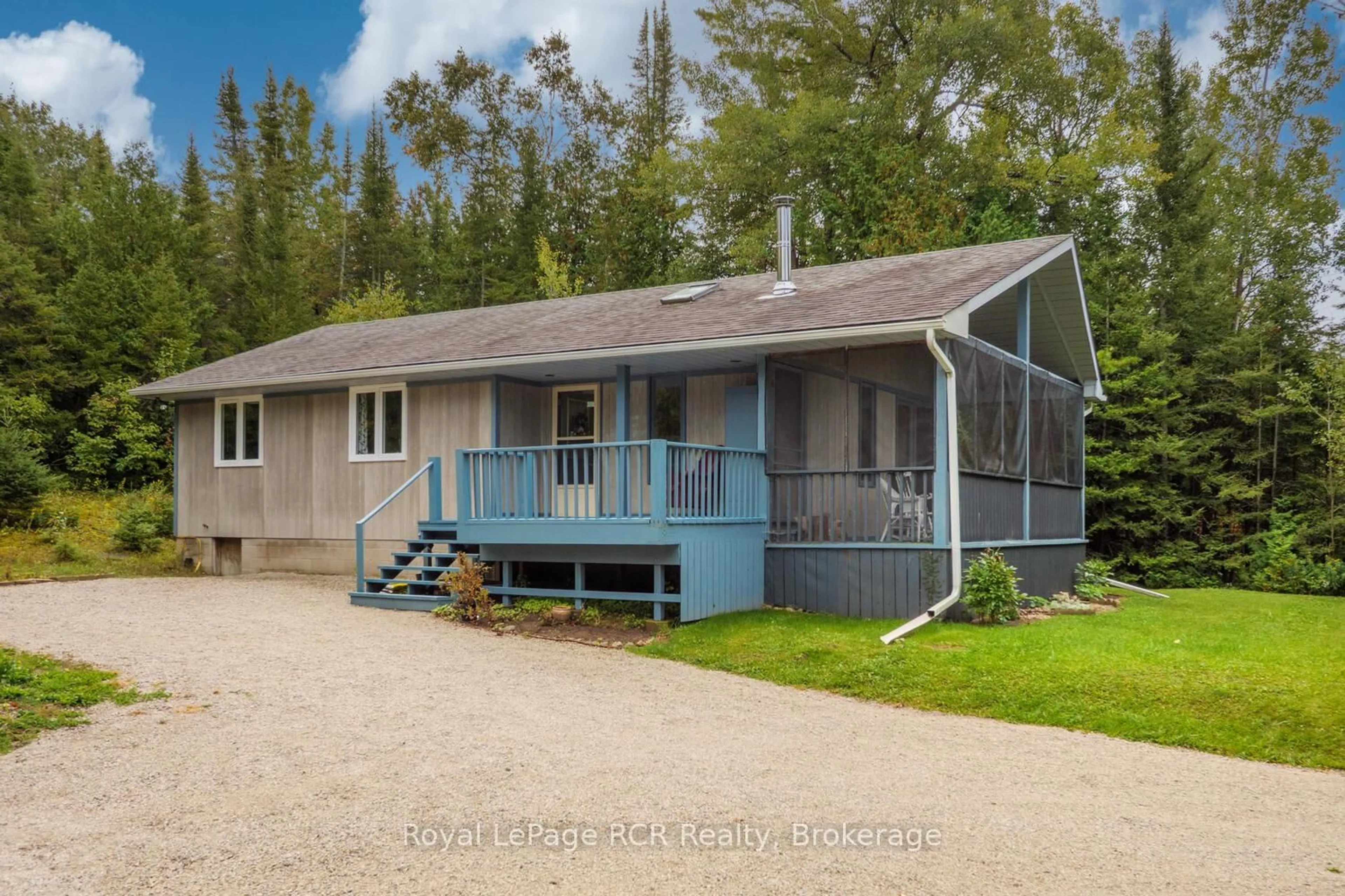 A pic from outside/outdoor area/front of a property/back of a property/a pic from drone, unknown for 8 Molly St, Northern Bruce Peninsula Ontario N0H 1W0