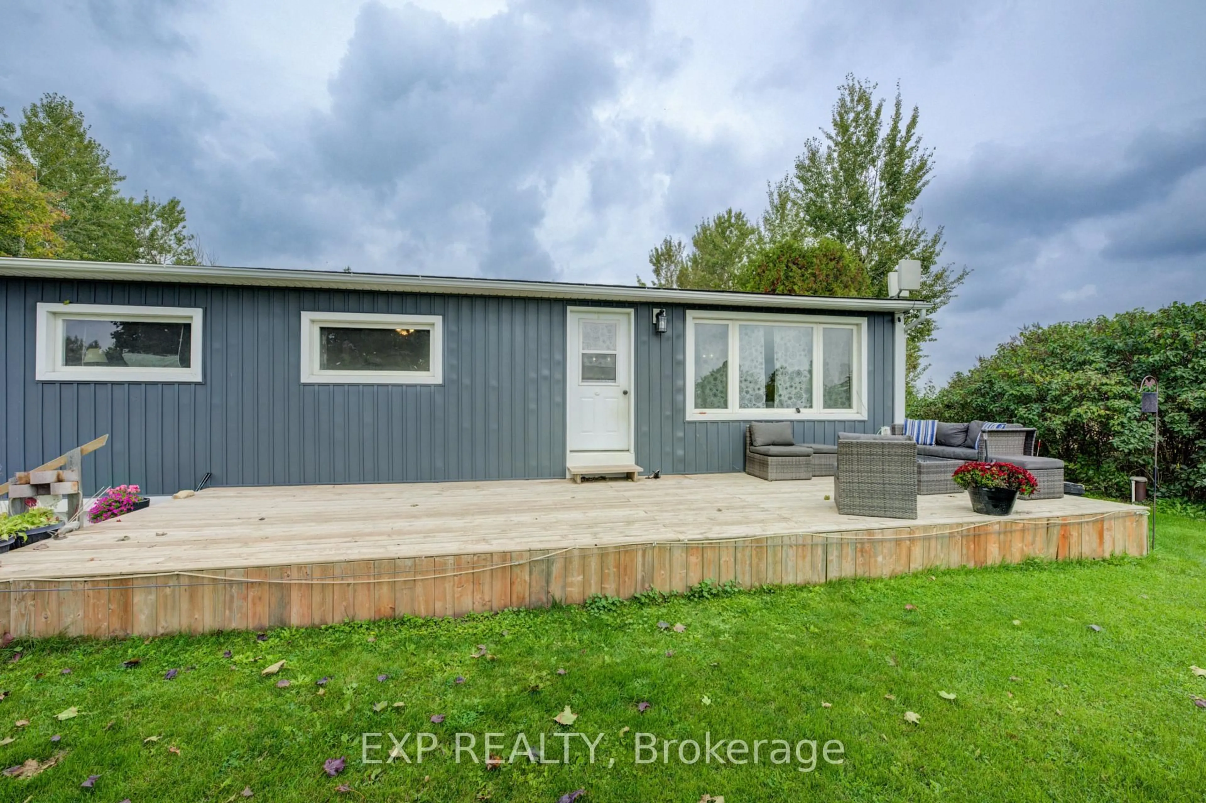 A pic from outside/outdoor area/front of a property/back of a property/a pic from drone, unknown for 7442 Wellington Road 109, Wellington North Ontario N0G 1A0