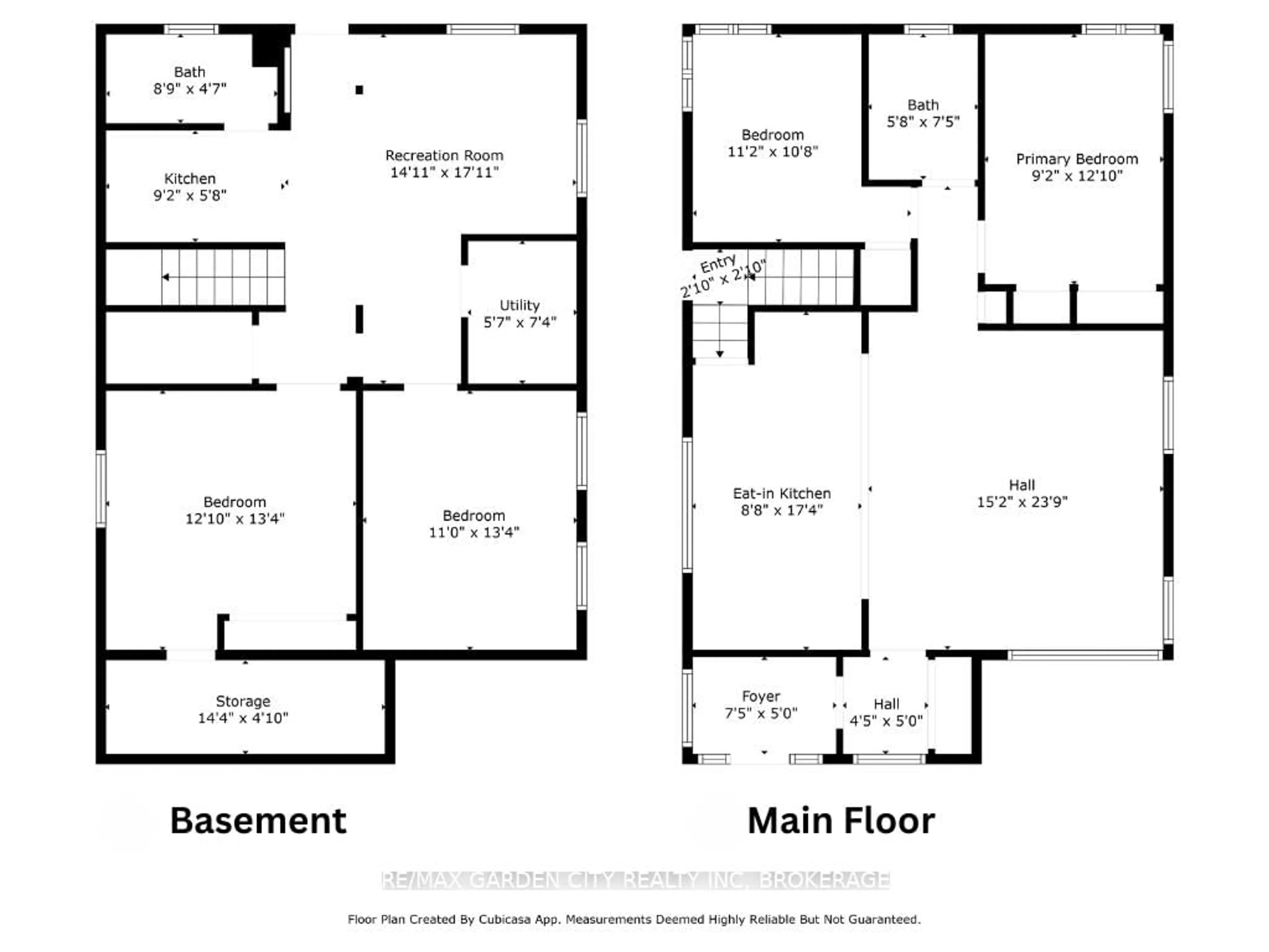 Floor plan for 629 Penner St, Niagara-on-the-Lake Ontario L0S 1T0
