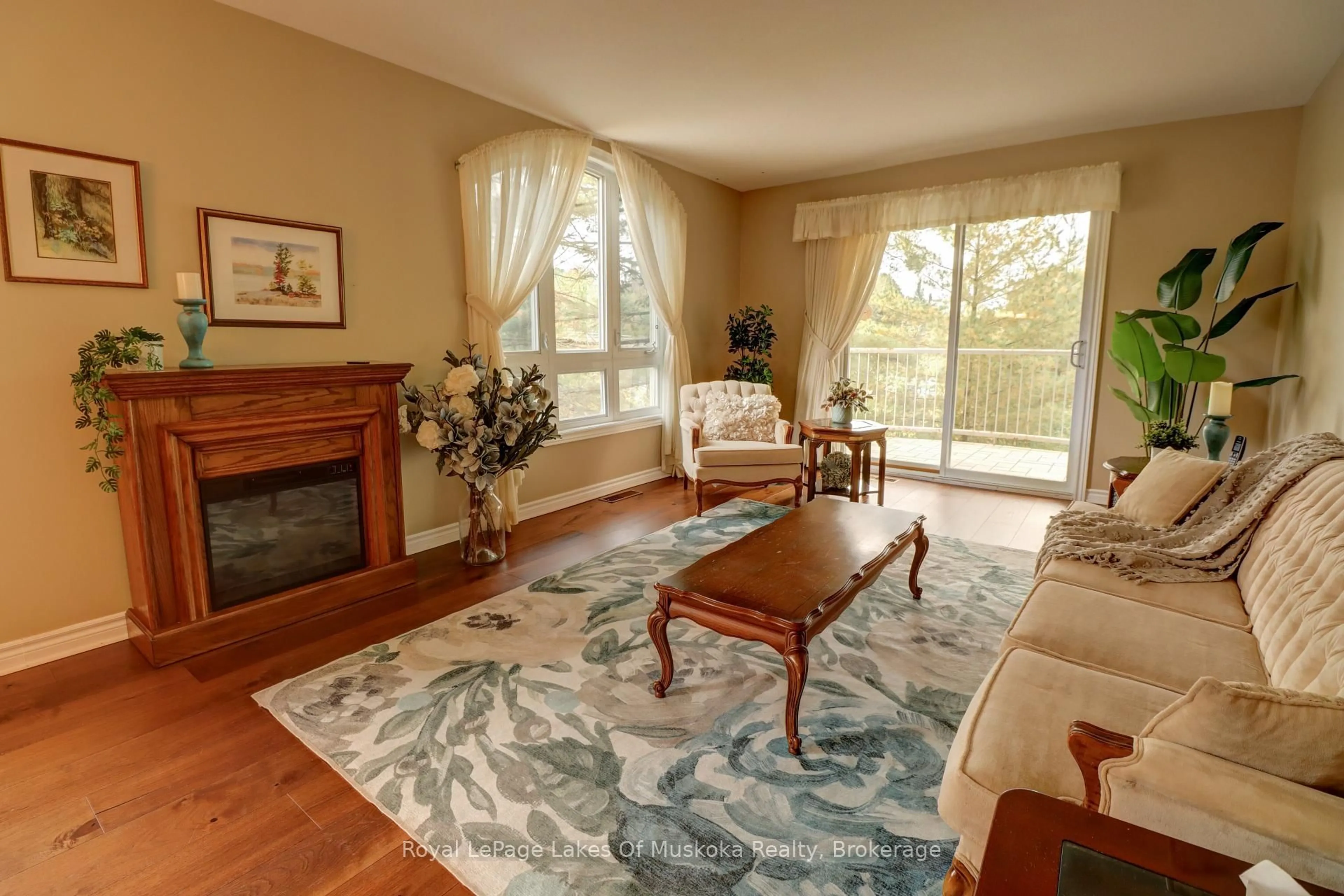 Living room with furniture, unknown for 31 Dairy Lane #106, Huntsville Ontario P1H 2L7