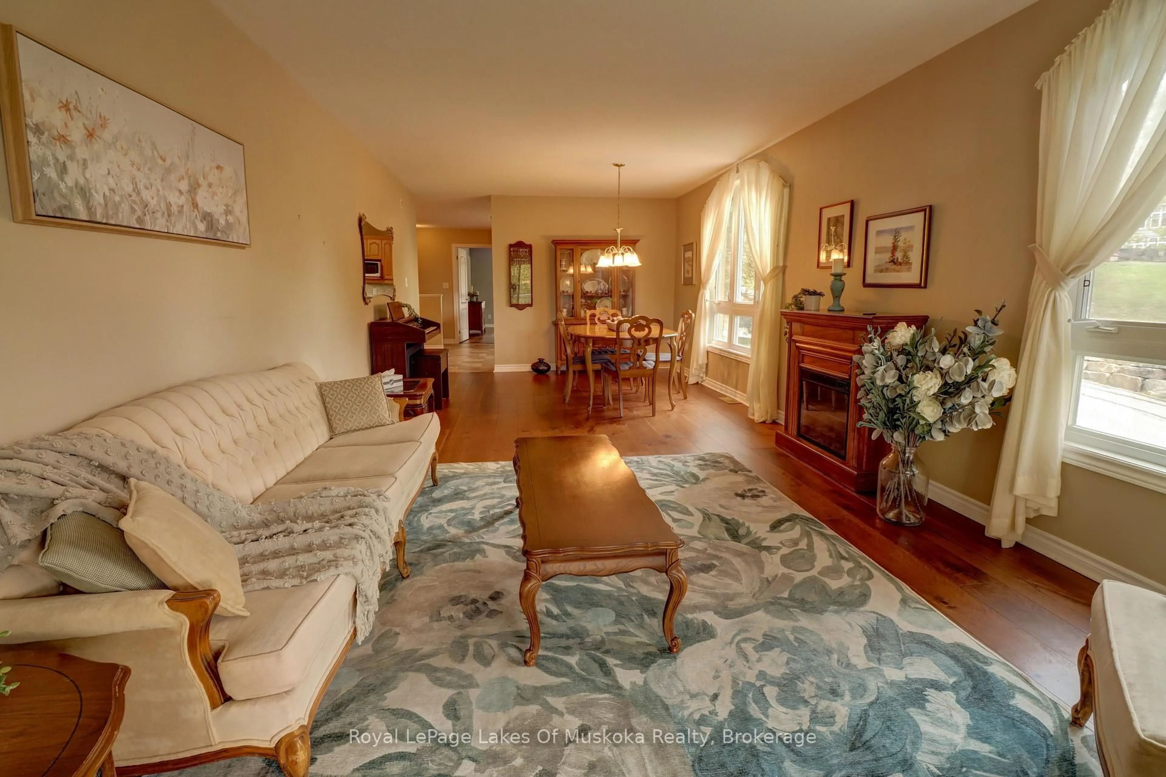 Living room with furniture, unknown for 31 Dairy Lane #106, Huntsville Ontario P1H 2L7