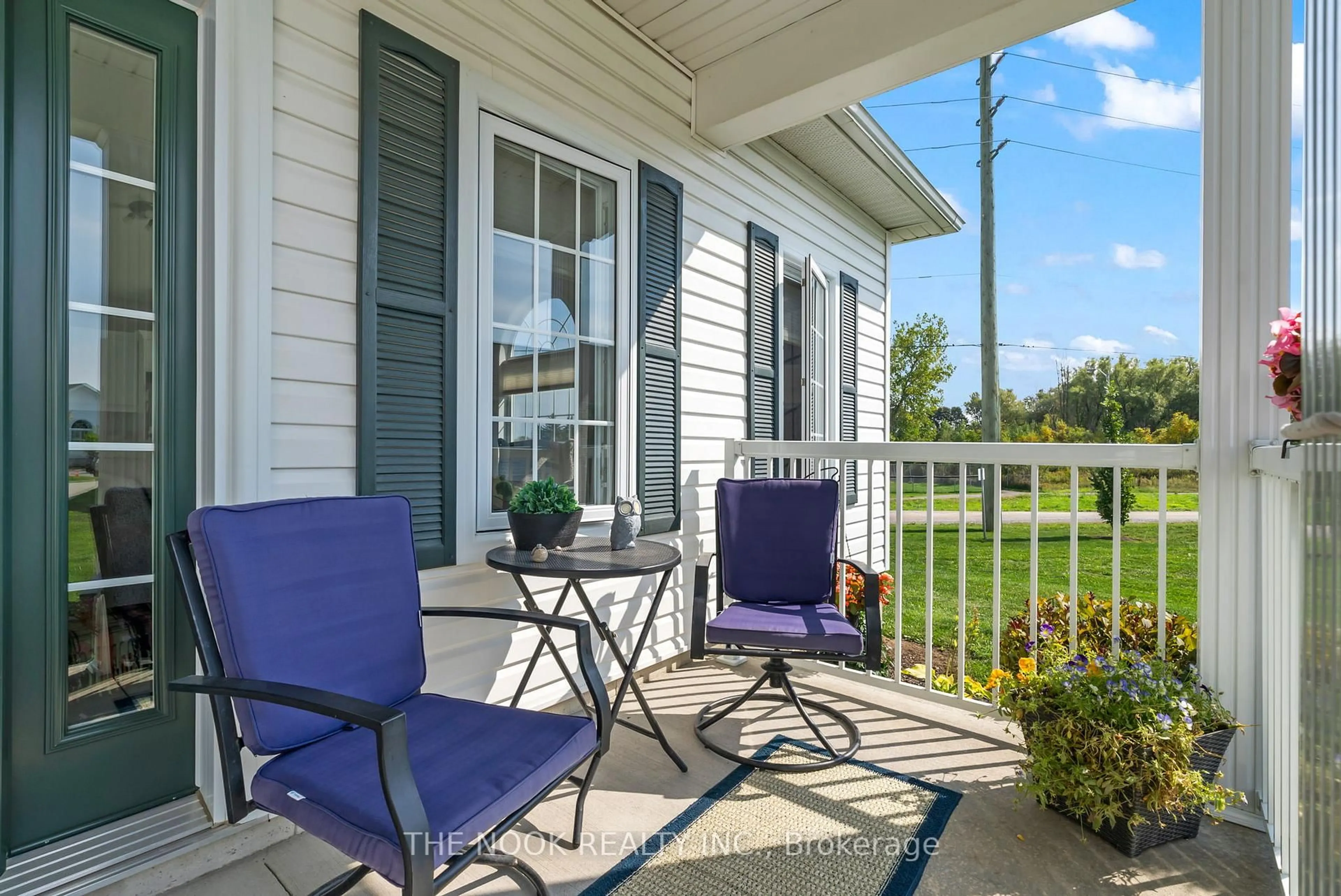 Patio, water/lake/river/ocean view for 300 Croft St #1704, Port Hope Ontario L1A 0E1