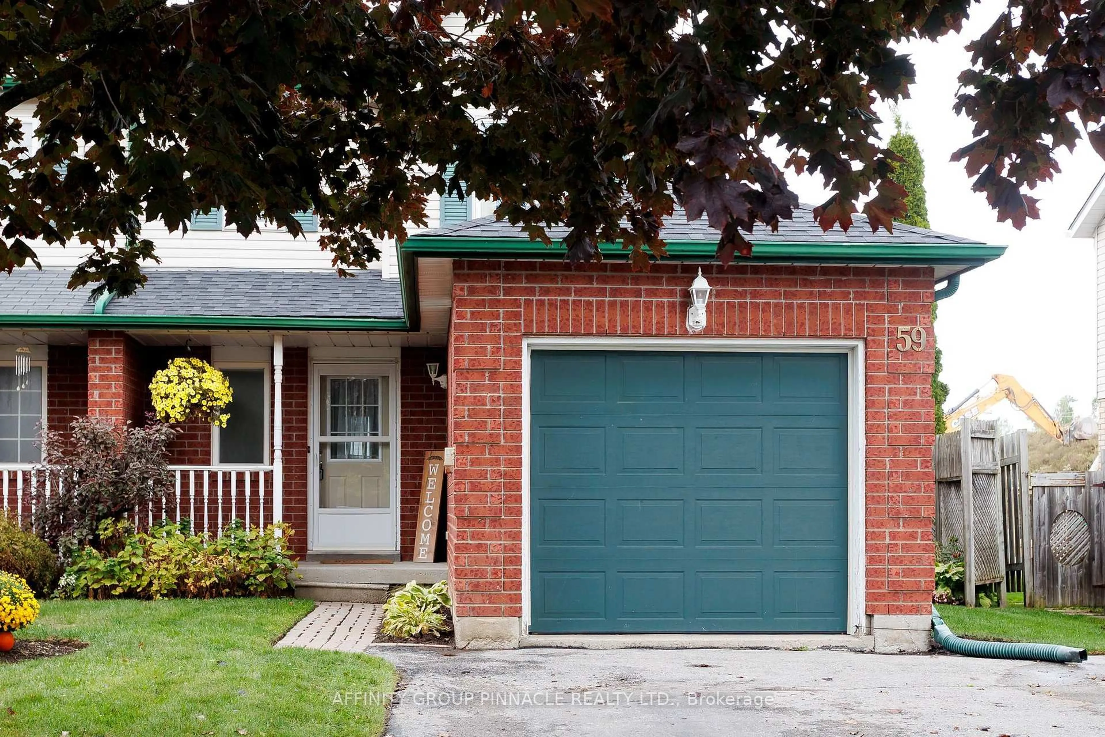 Home with brick exterior material, street for 59 Cottingham Cres, Kawartha Lakes Ontario K9V 1T9