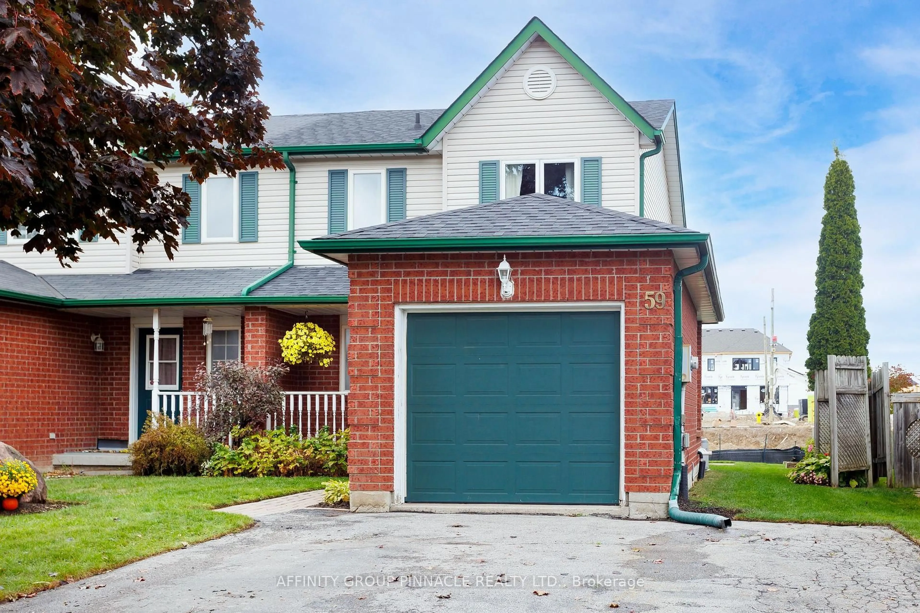 Home with brick exterior material, street for 59 Cottingham Cres, Kawartha Lakes Ontario K9V 1T9