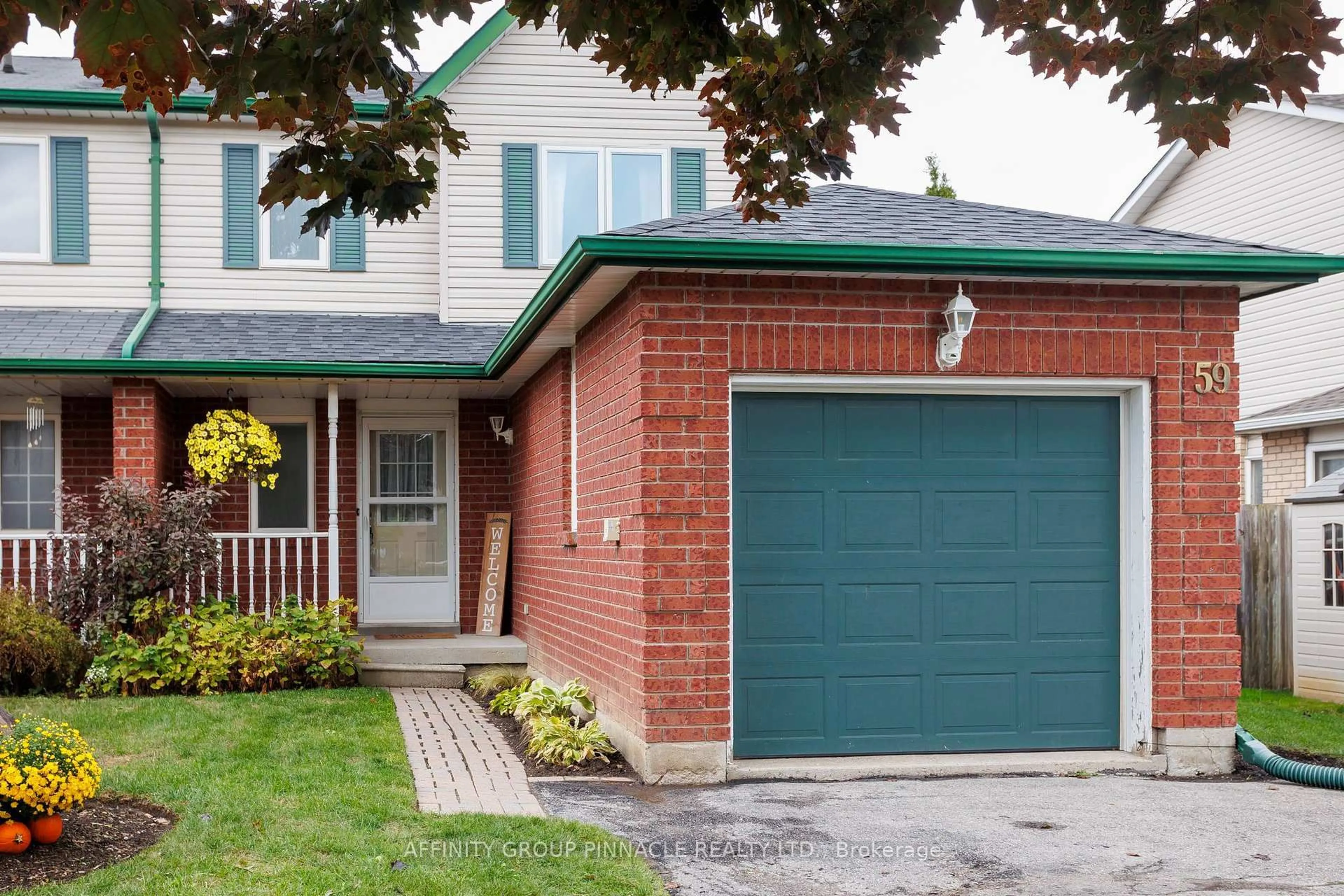 Home with brick exterior material, street for 59 Cottingham Cres, Kawartha Lakes Ontario K9V 1T9
