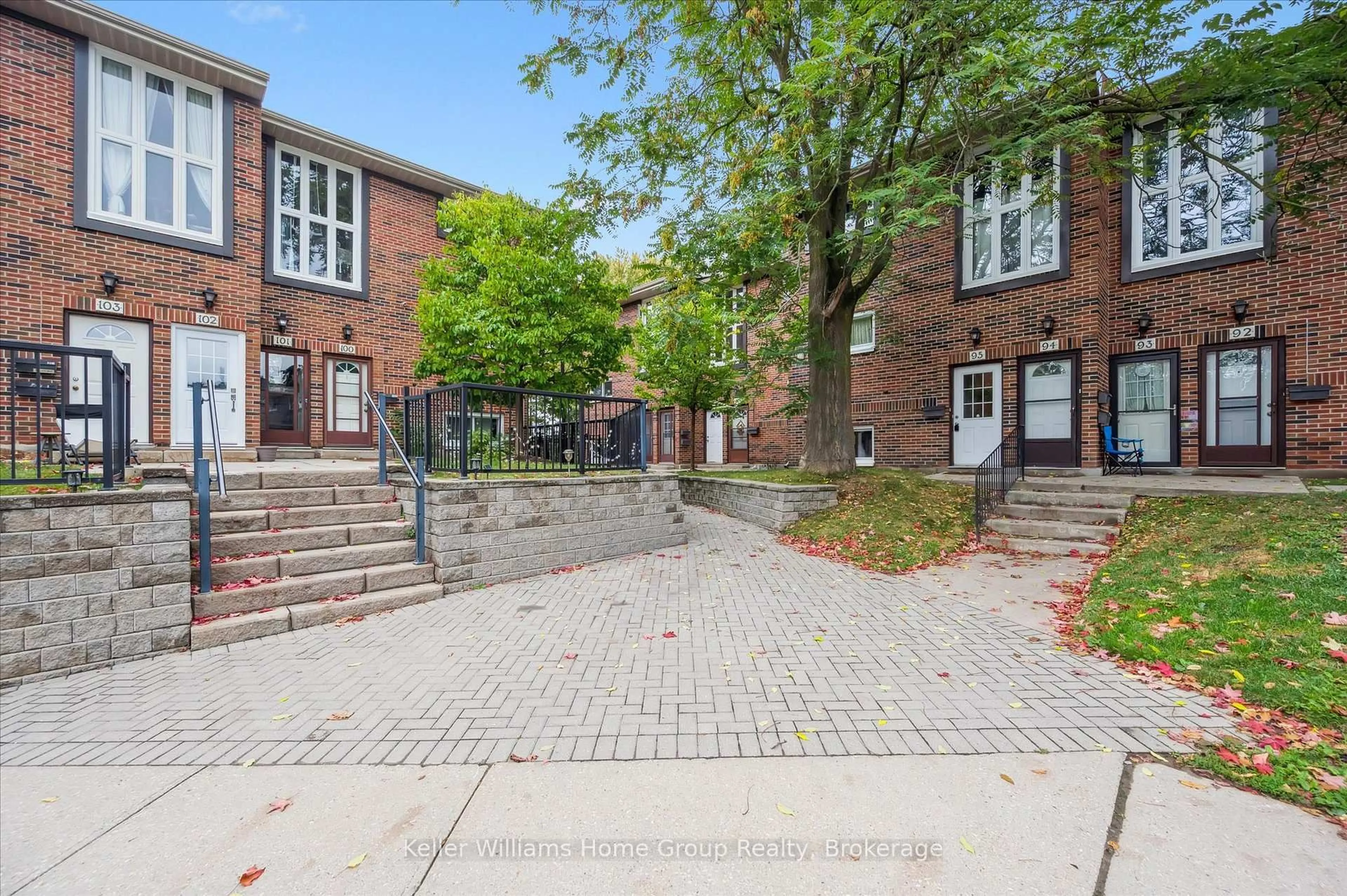 Patio, street for 49 Rhonda Rd #95, Guelph Ontario N1H 7A4