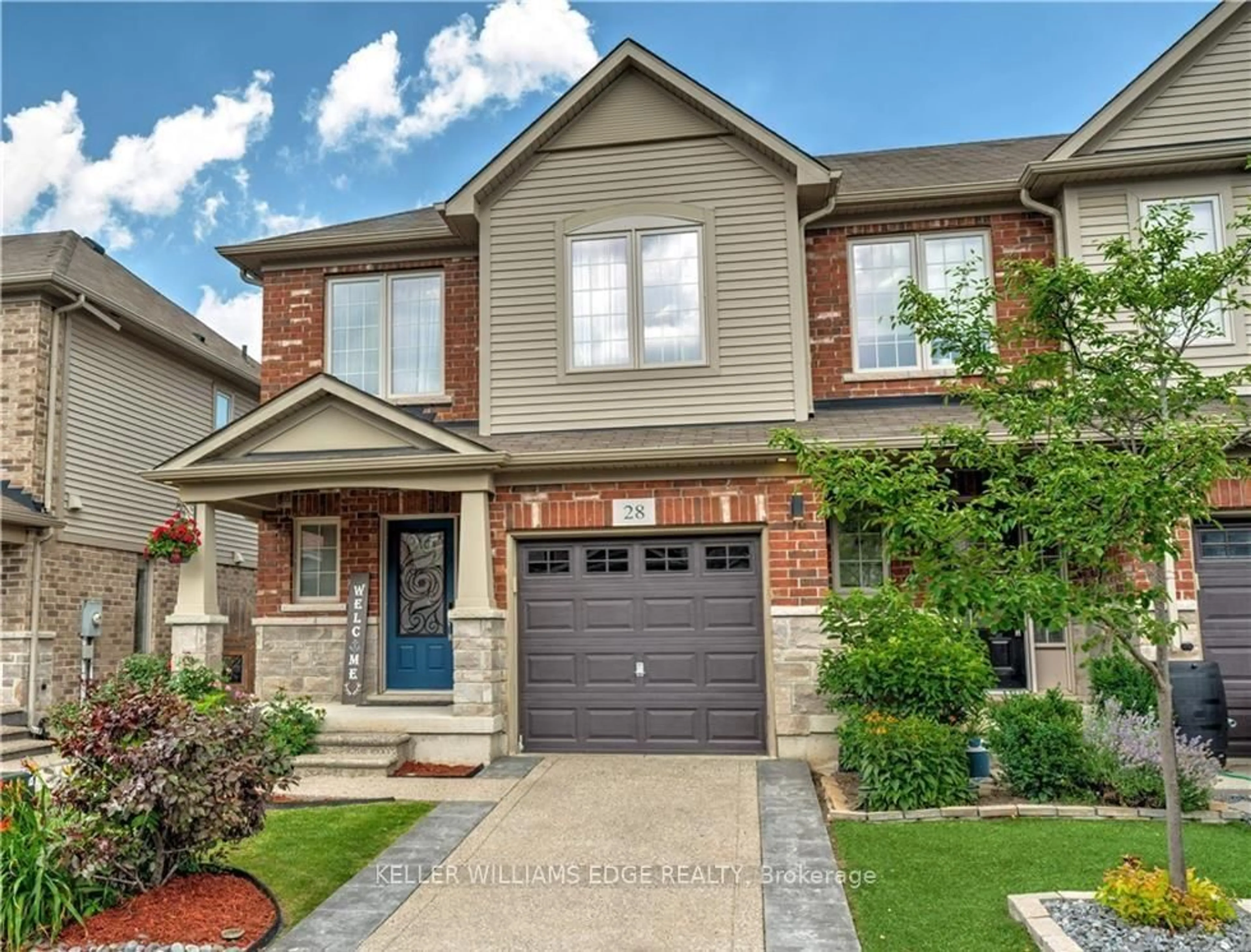 Home with brick exterior material, street for 45 Royal Winter Dr #28, Hamilton Ontario L0R 1C0